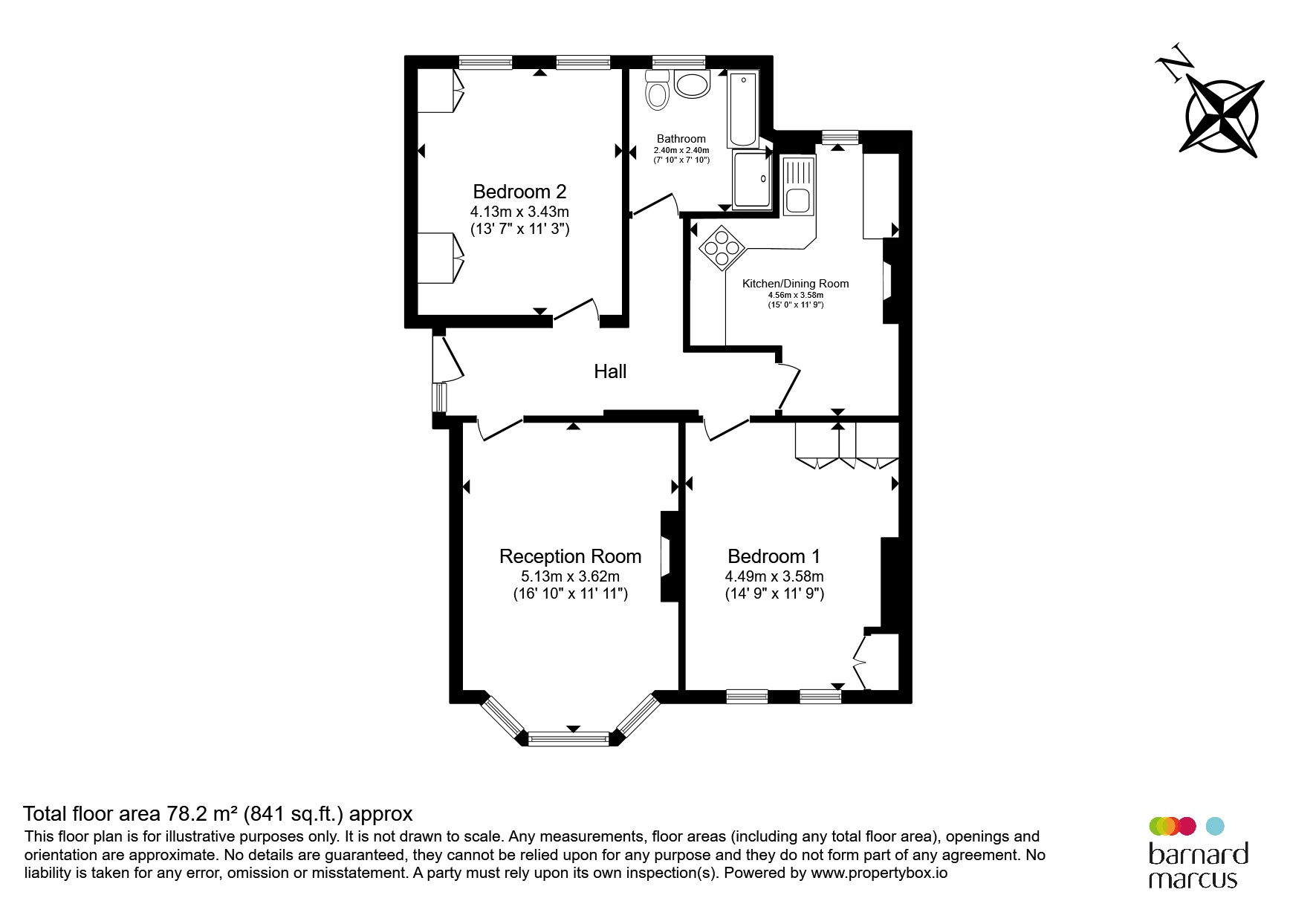 Flat, 131, Sutton Court, London floorplan