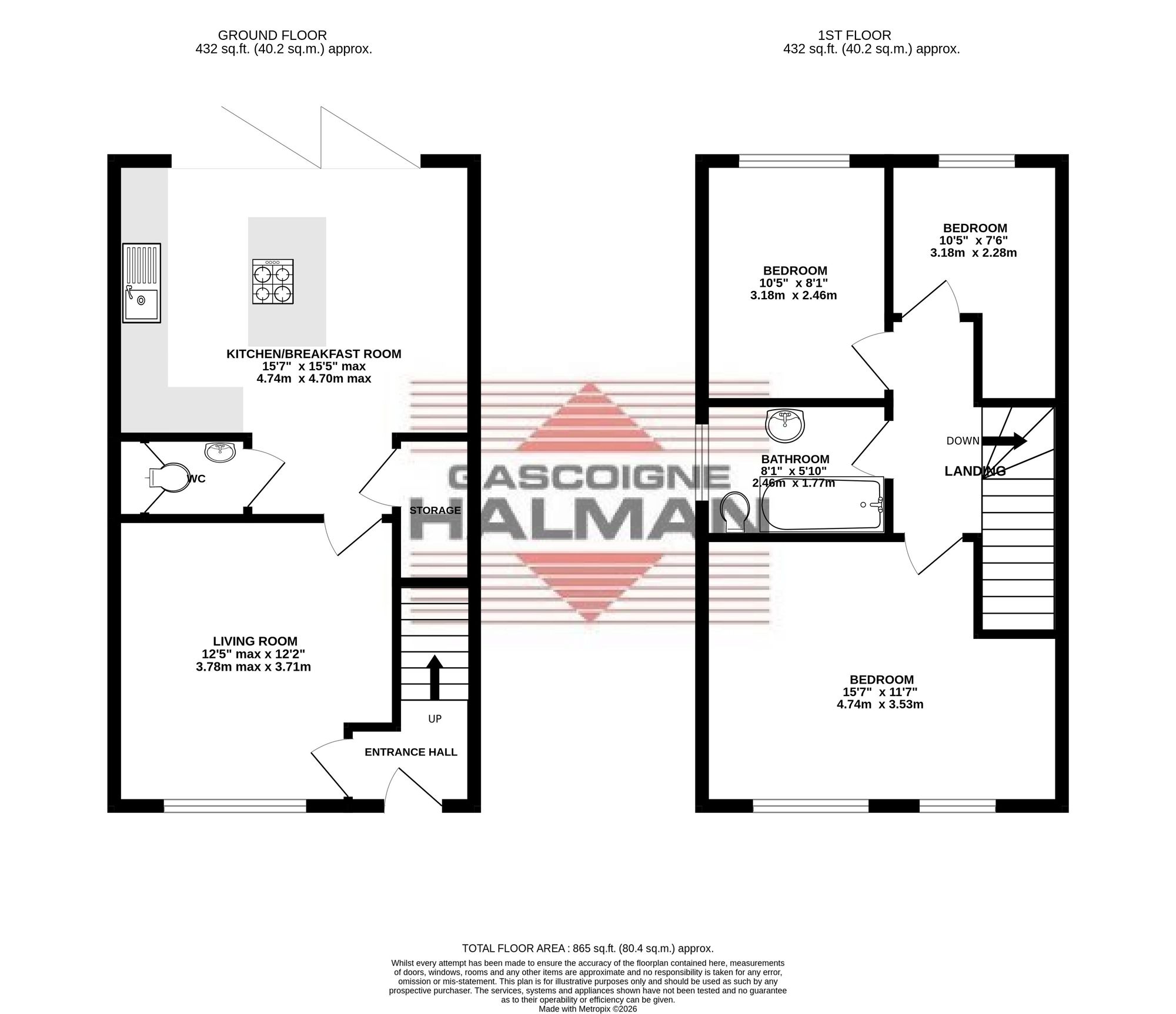 1d Ferndown Road, Manchester floorplan