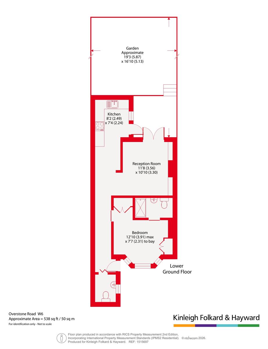Flat A.2.2, 21, Overstone Road, London floorplan