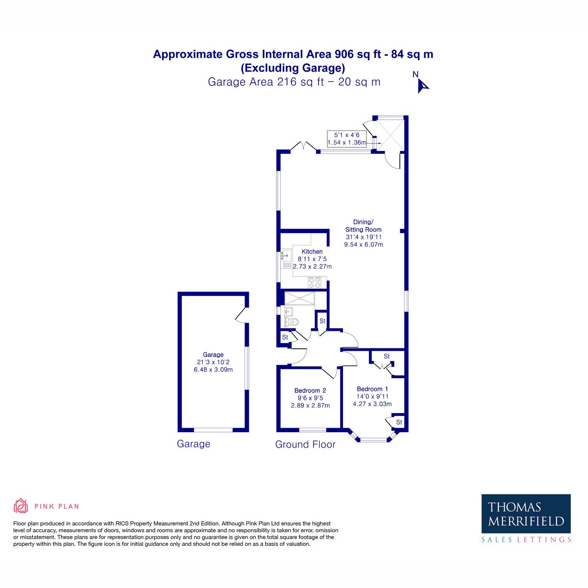88, The Moors, Kidlington floorplan