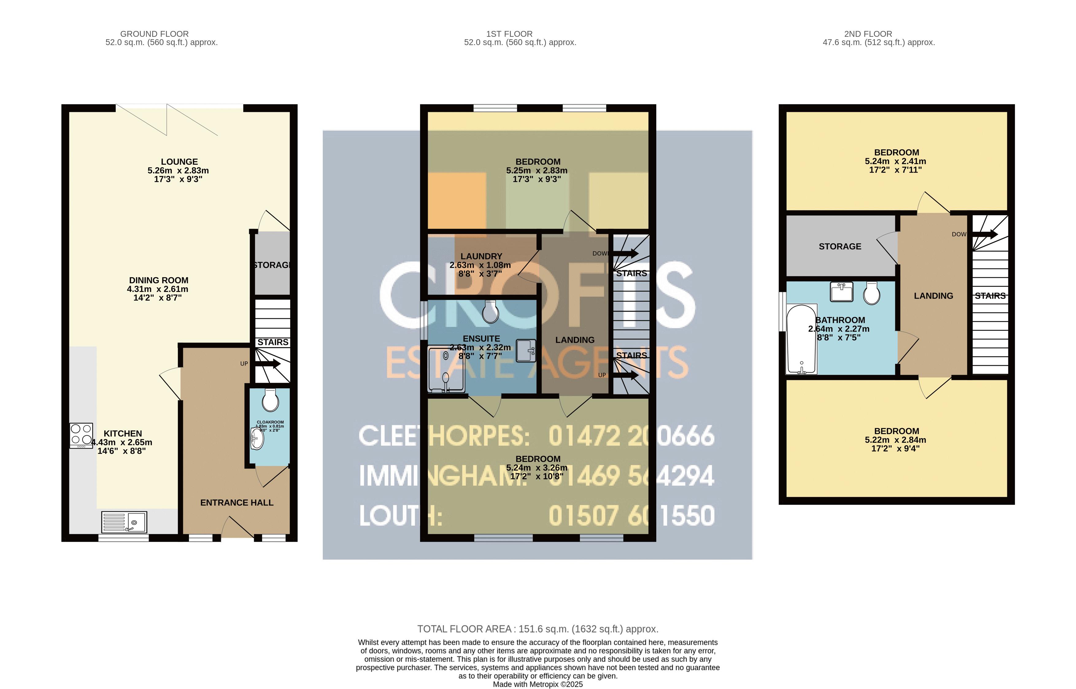 7 The Curve, Welholme Avenue, Grimsby floorplan