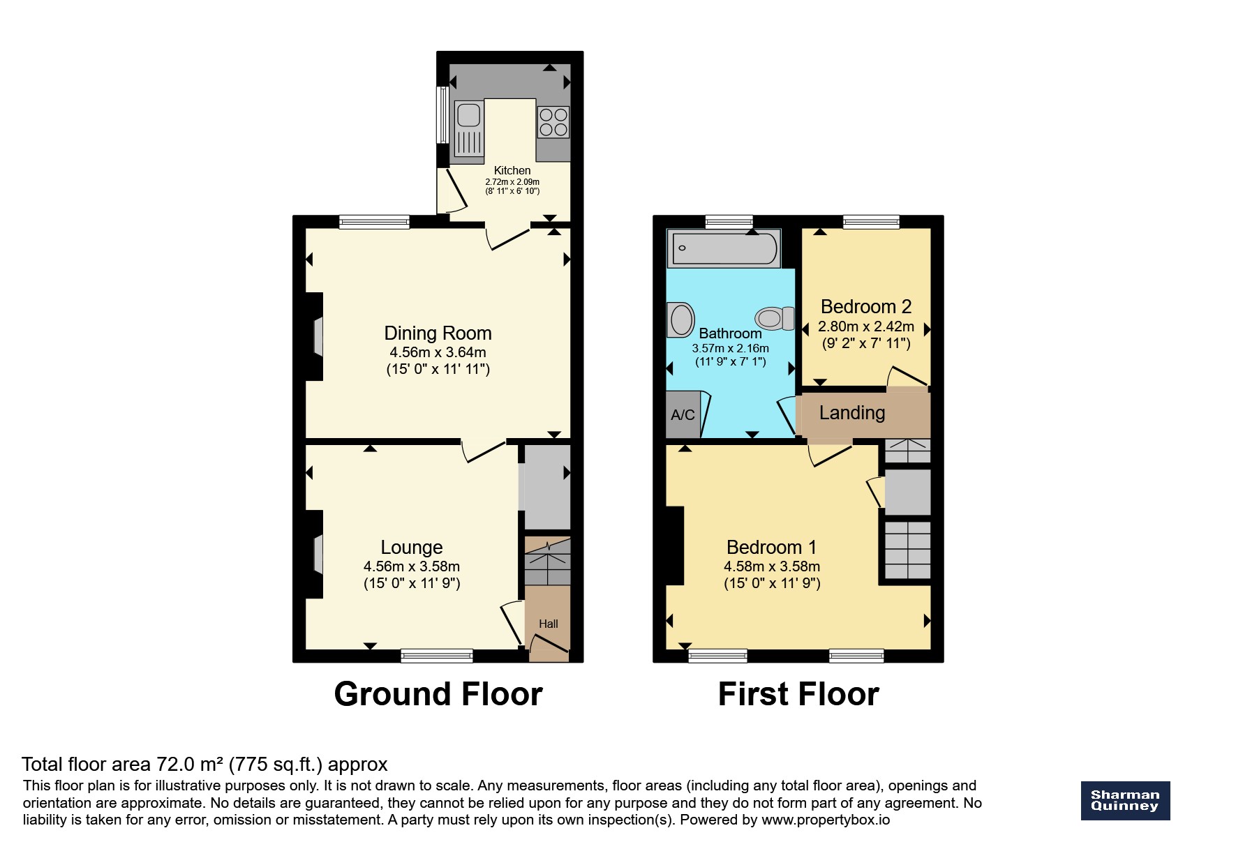 46, Fen Road, Spalding floorplan