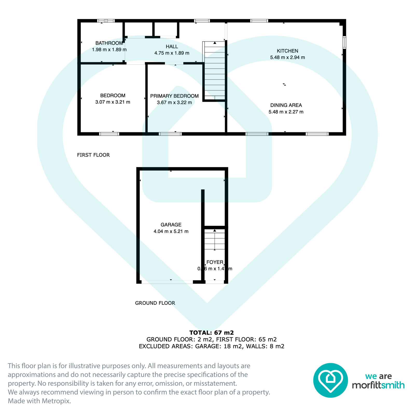 7, Raynald Road, Sheffield floorplan