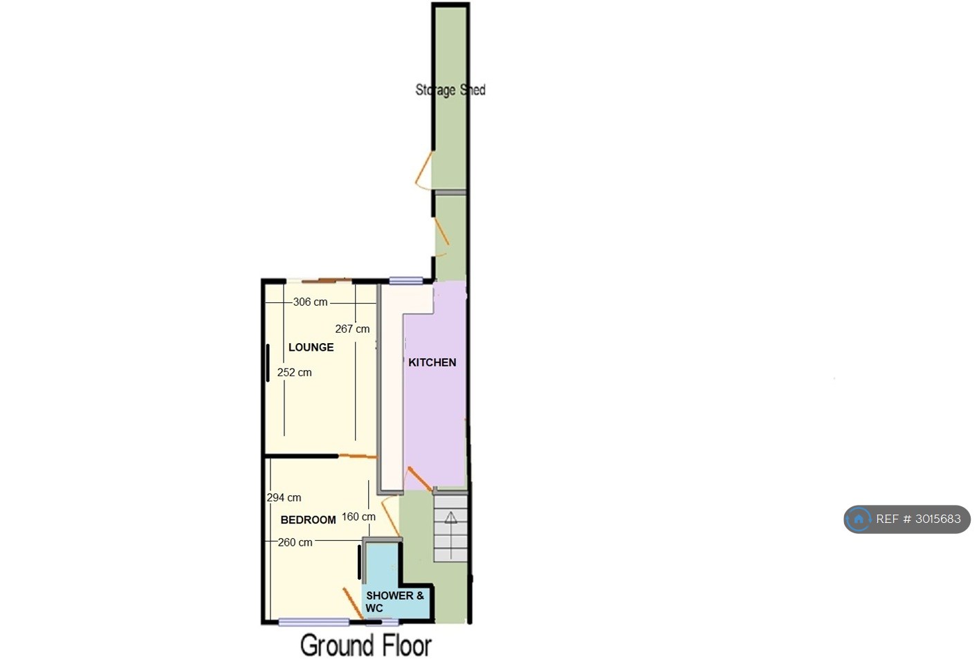 Orion Close, Southampton floorplan