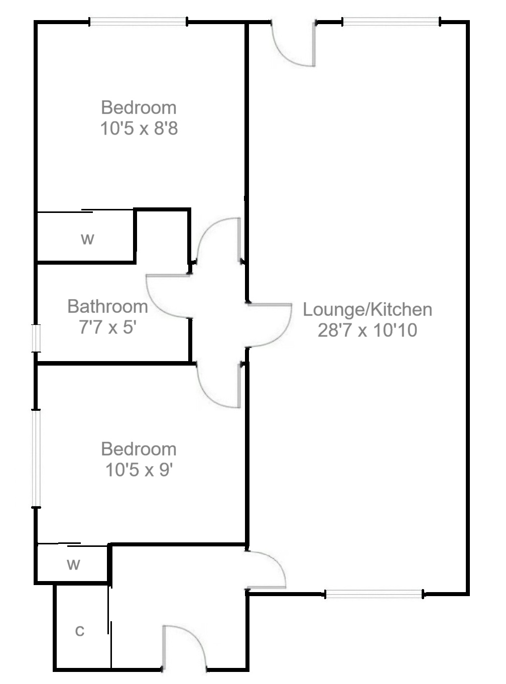 8, Huntly Quadrant, North Lanarkshire floorplan