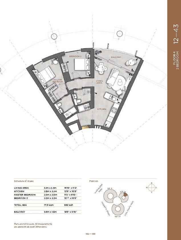 2 Bedrooms Flat for sale in Gasholders Building, 1 Lewis Cubitt Square N1C