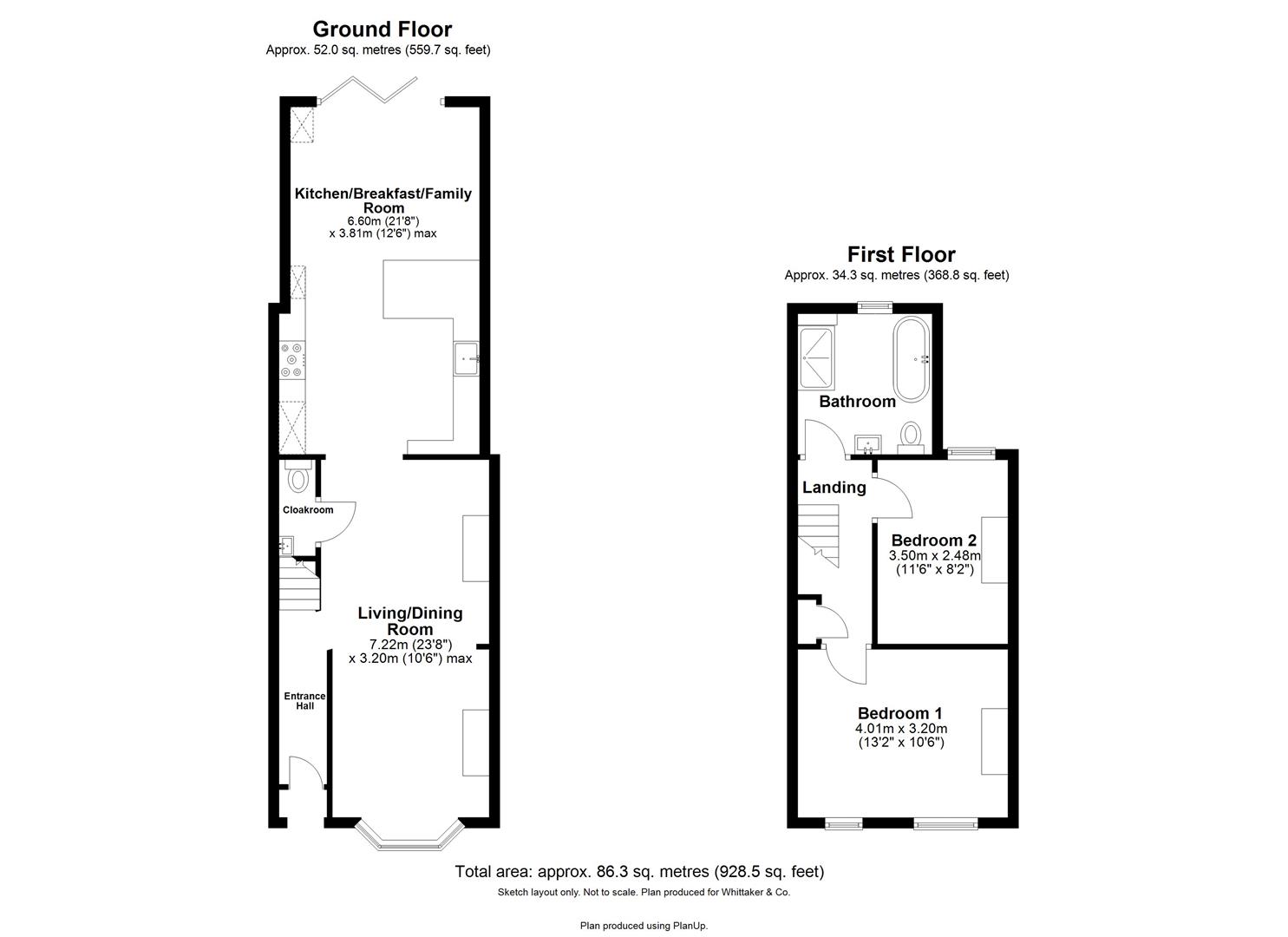 16, Park Hill, Harpenden floorplan