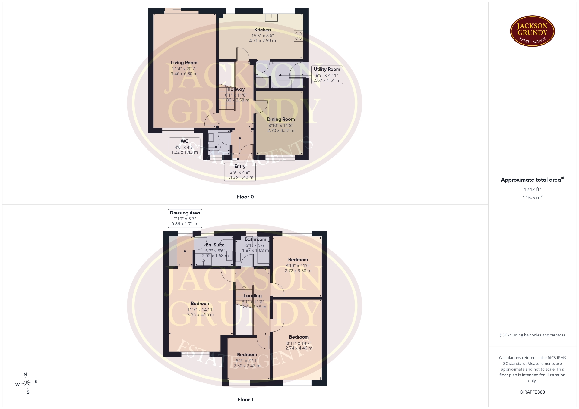Worcester Close, Northampton floorplan