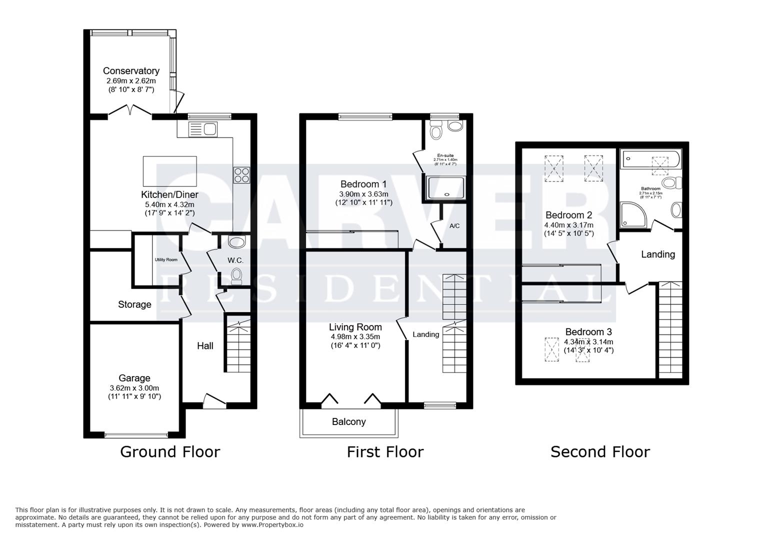 17, Green Howards Drive, Richmond floorplan