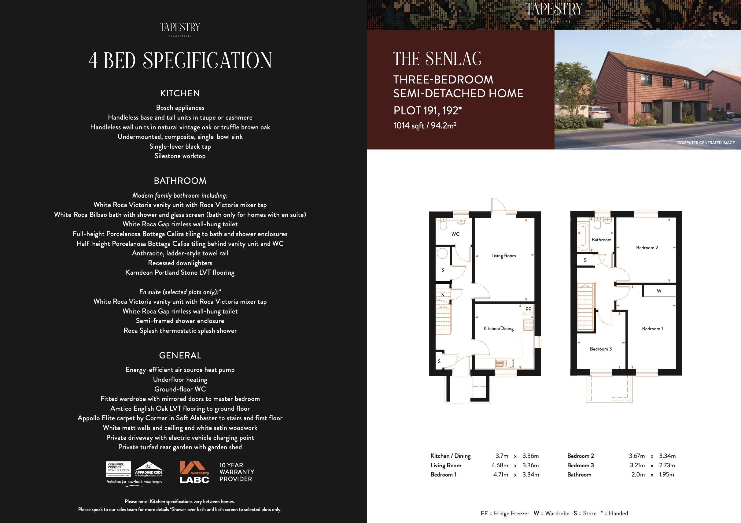 175, Falconers Drive, Battle floorplan