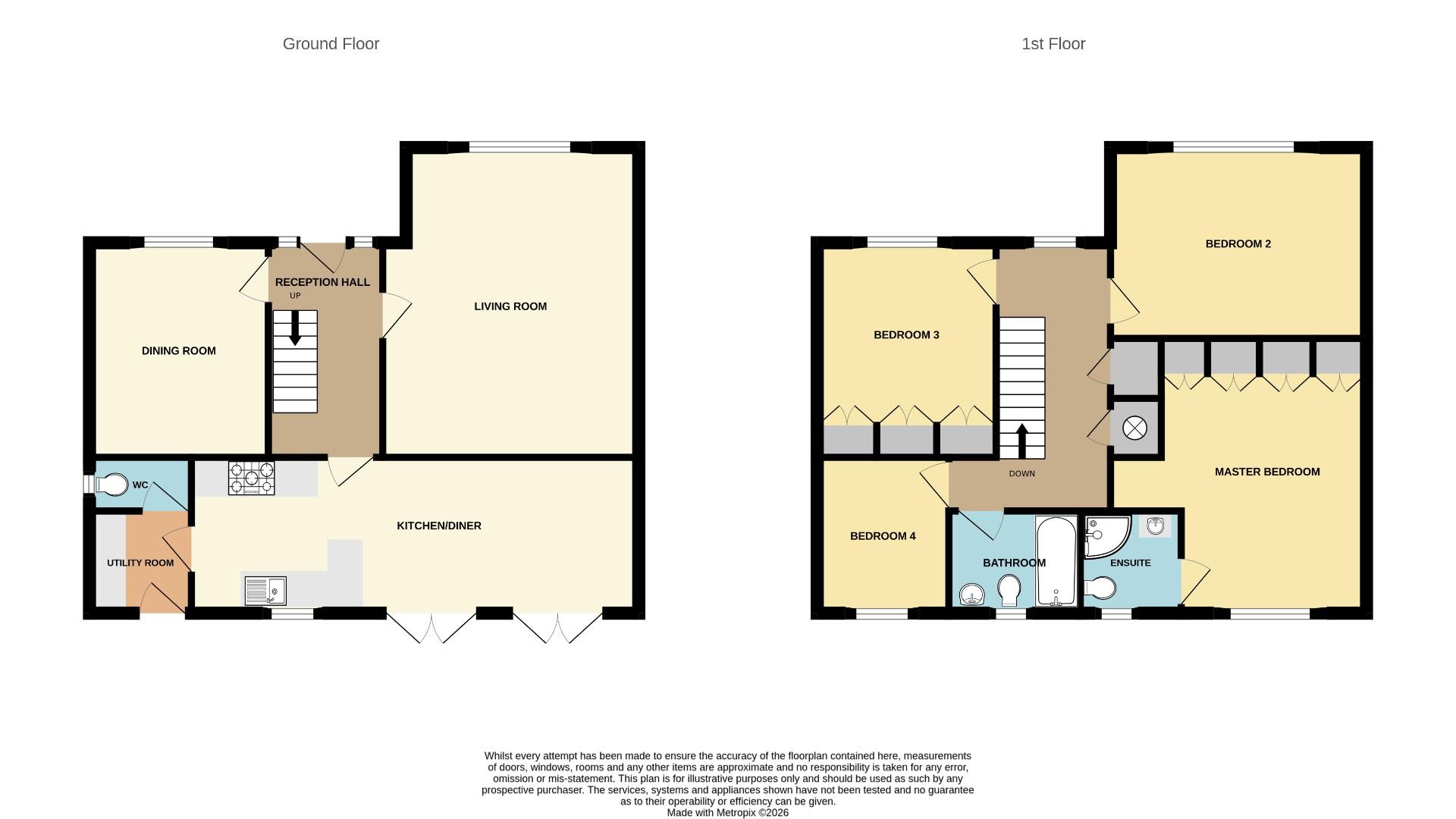 3, Grosvenor Court, Winsford floorplan