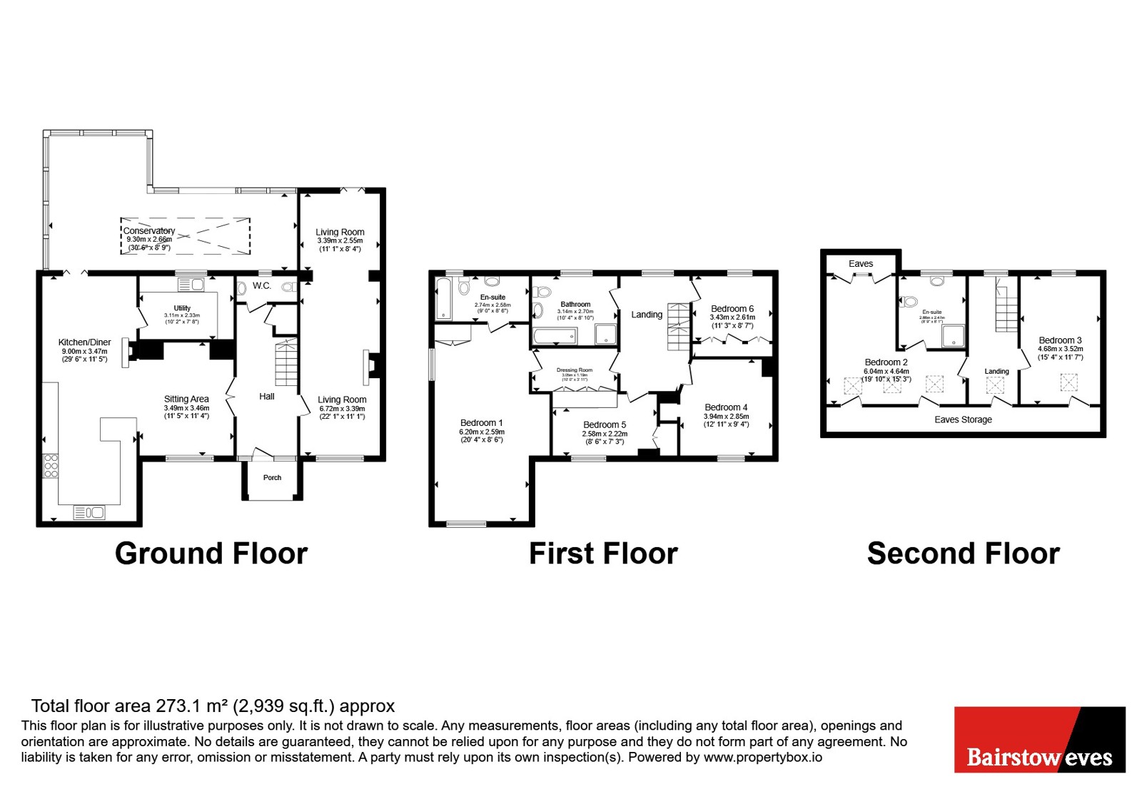 110, Lambourne Road, Essex floorplan