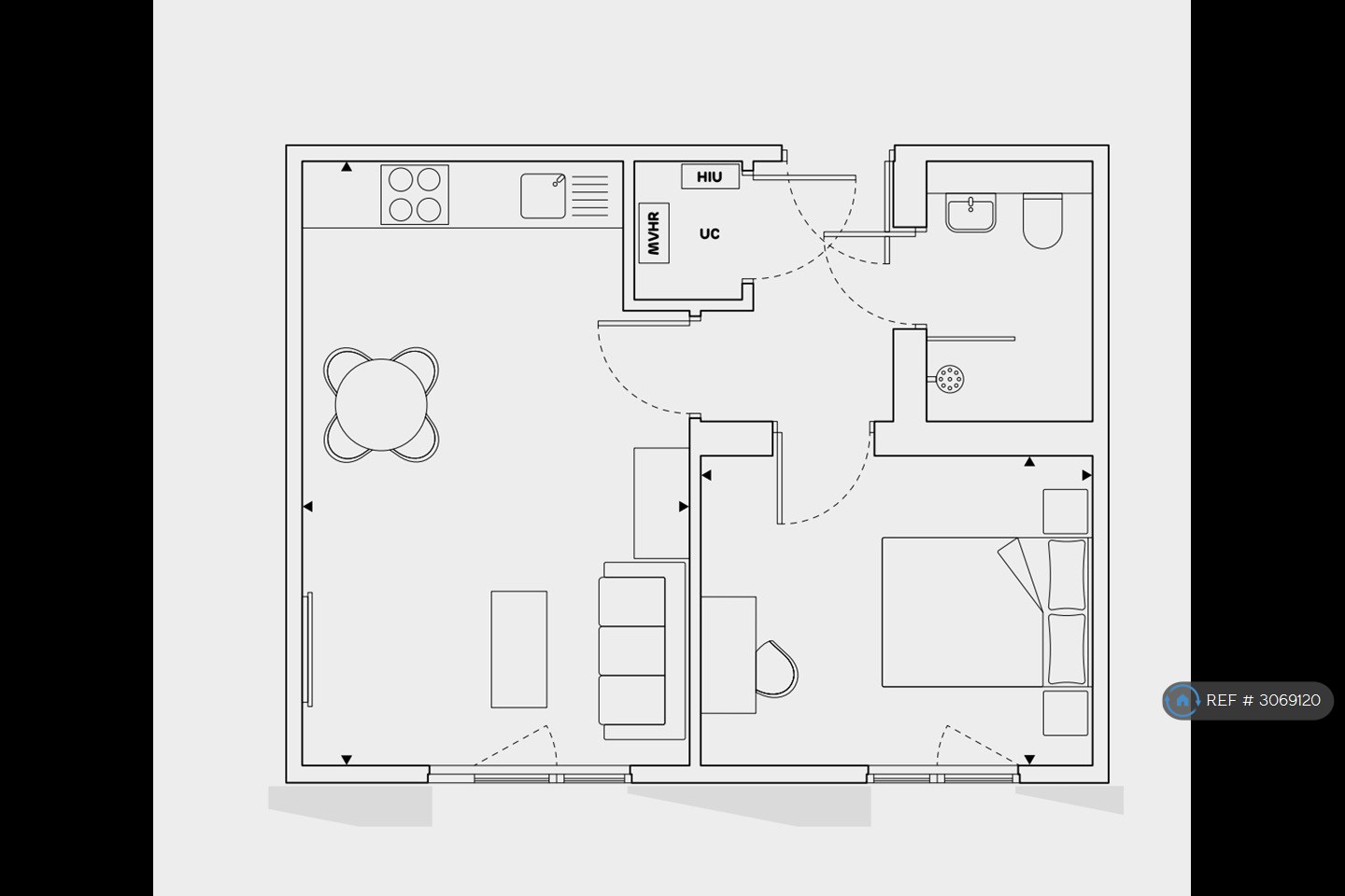 Flat, Addiscombe Grove, Croydon floorplan