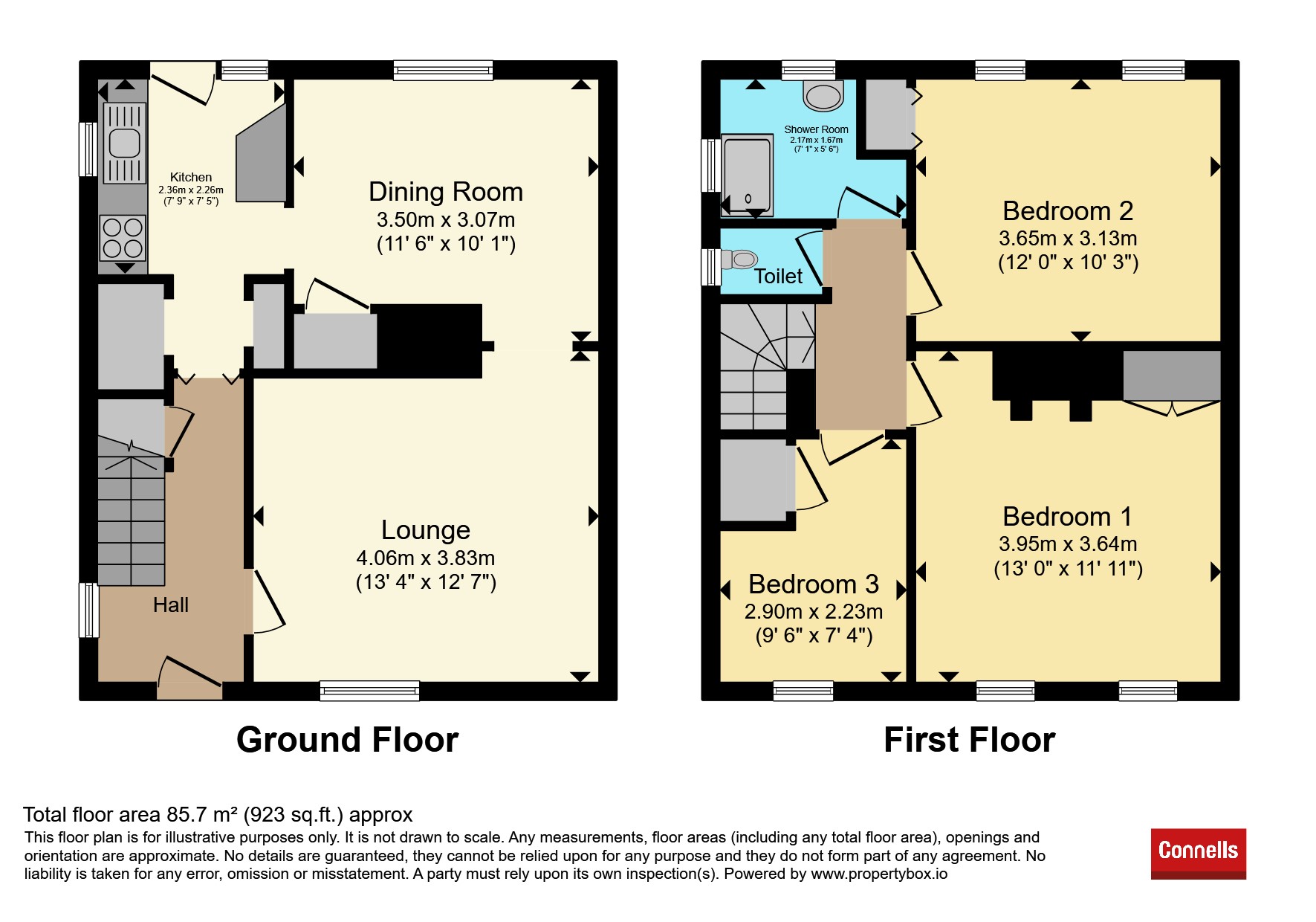 209, Pike Road, Plymouth floorplan