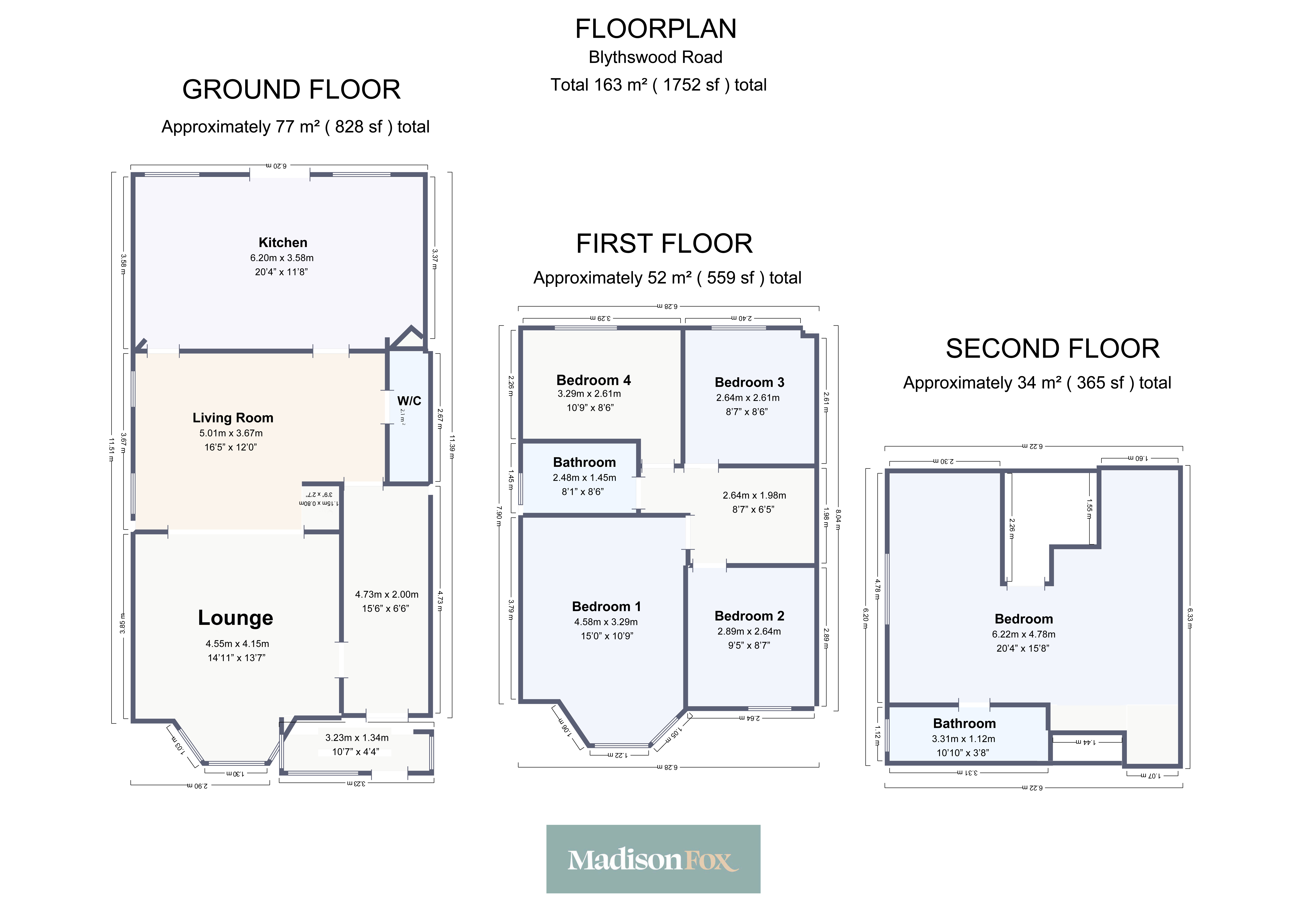 27, Blythswood Road, Ilford floorplan