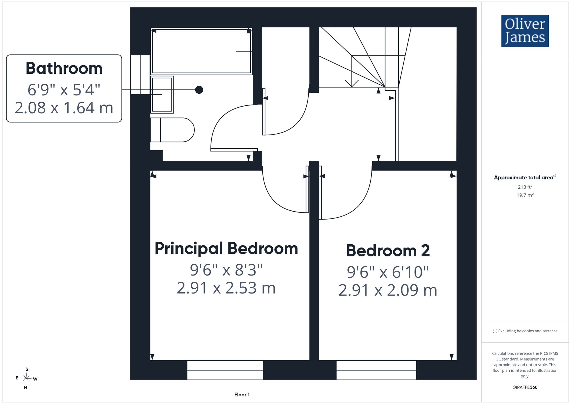 44 Stanch Hill Road, Huntingdon floorplan