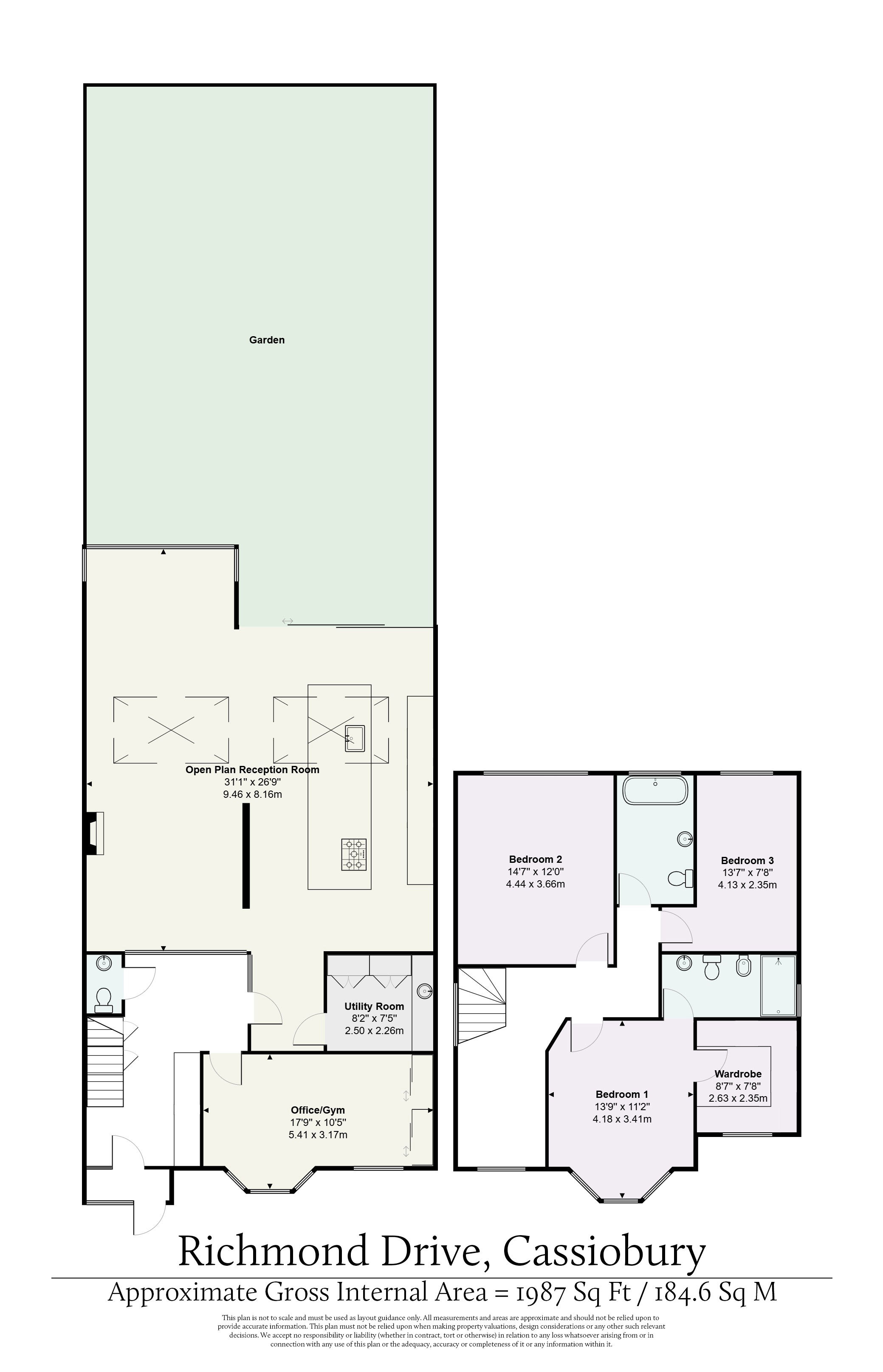 42, Richmond Drive, Watford floorplan