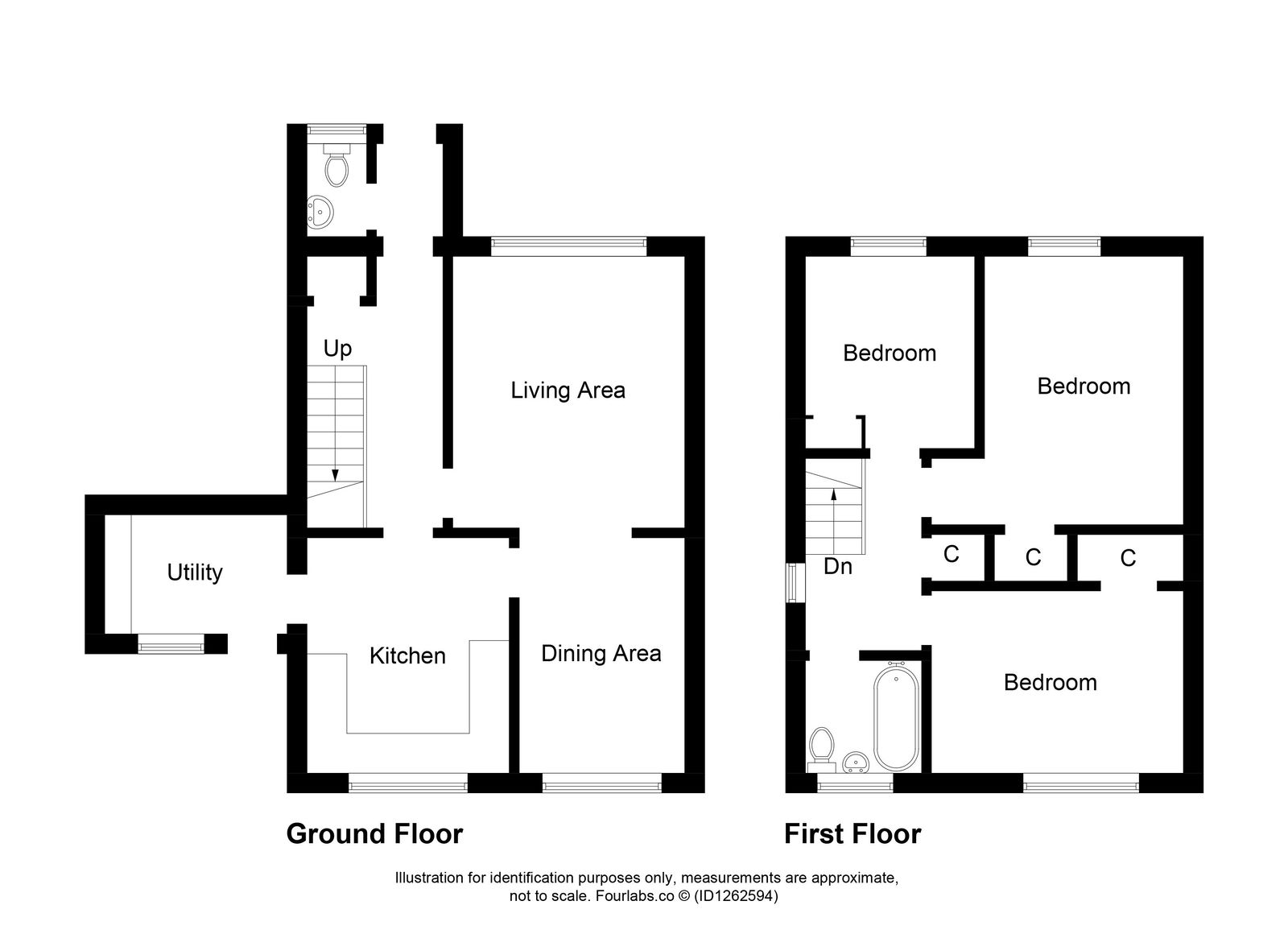72, Holm Park, Inverness floorplan