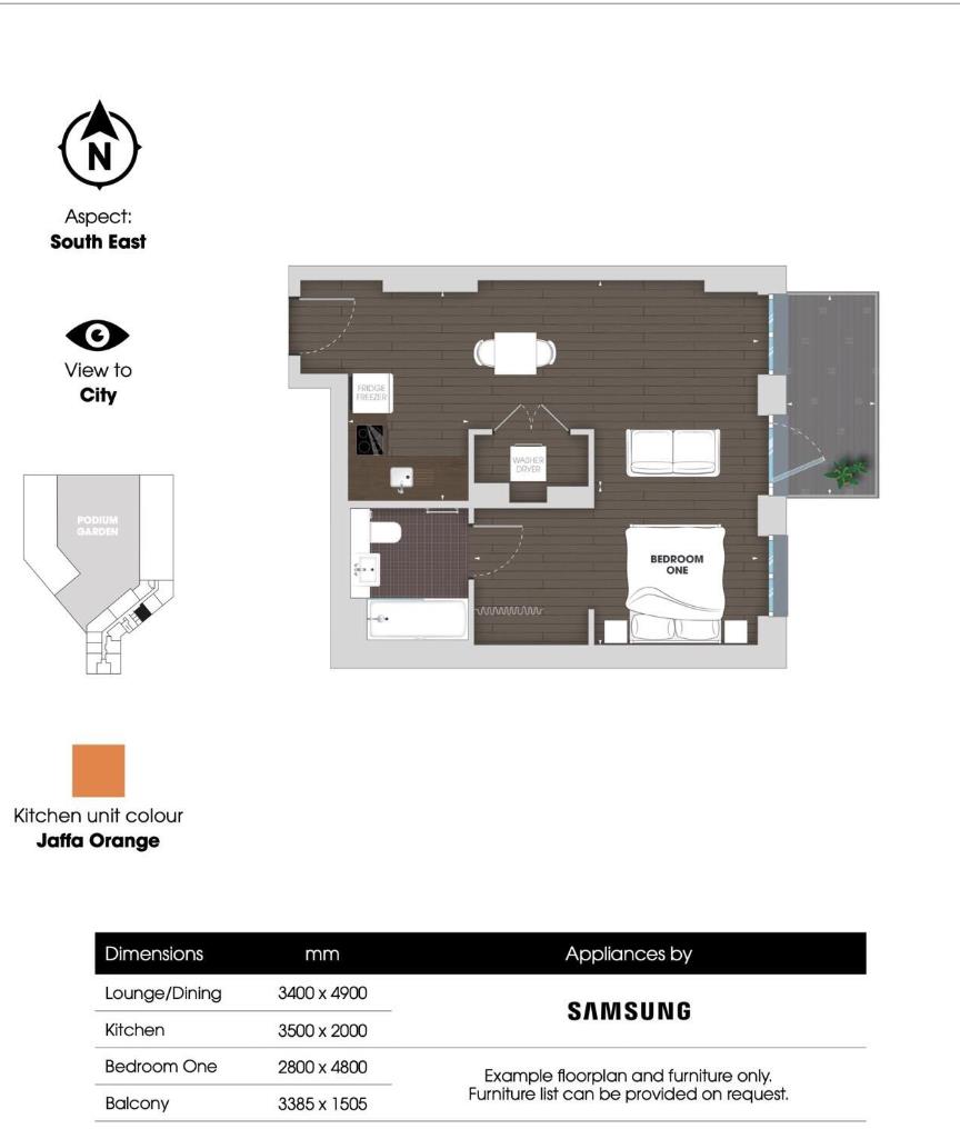 The Robinson, 1 Atlantic Crescent, Wembley floorplan