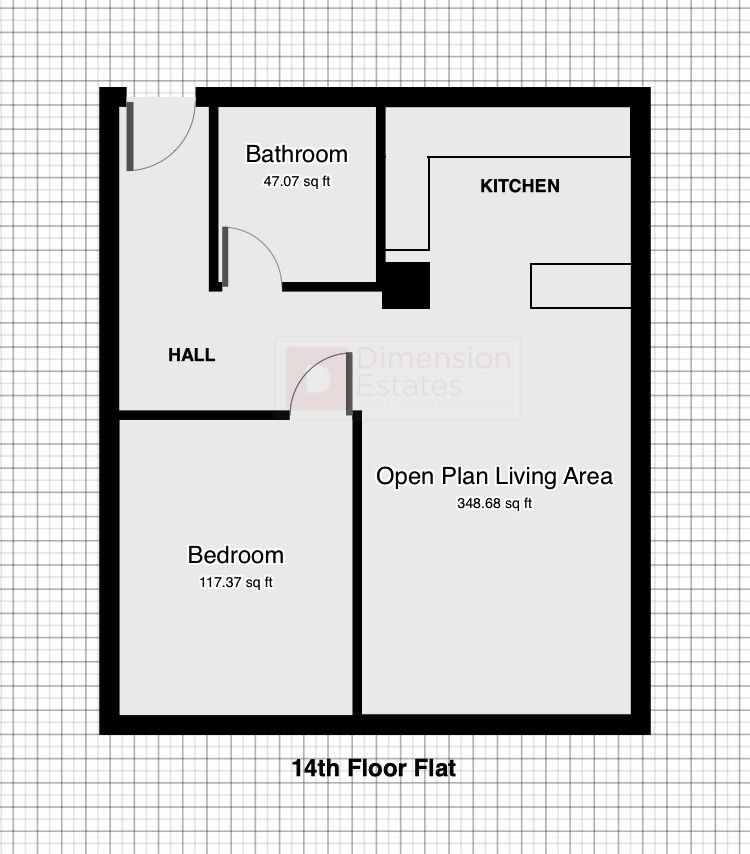 1 Bedrooms Flat to rent in Talbot House, Hornsey Road, London N7