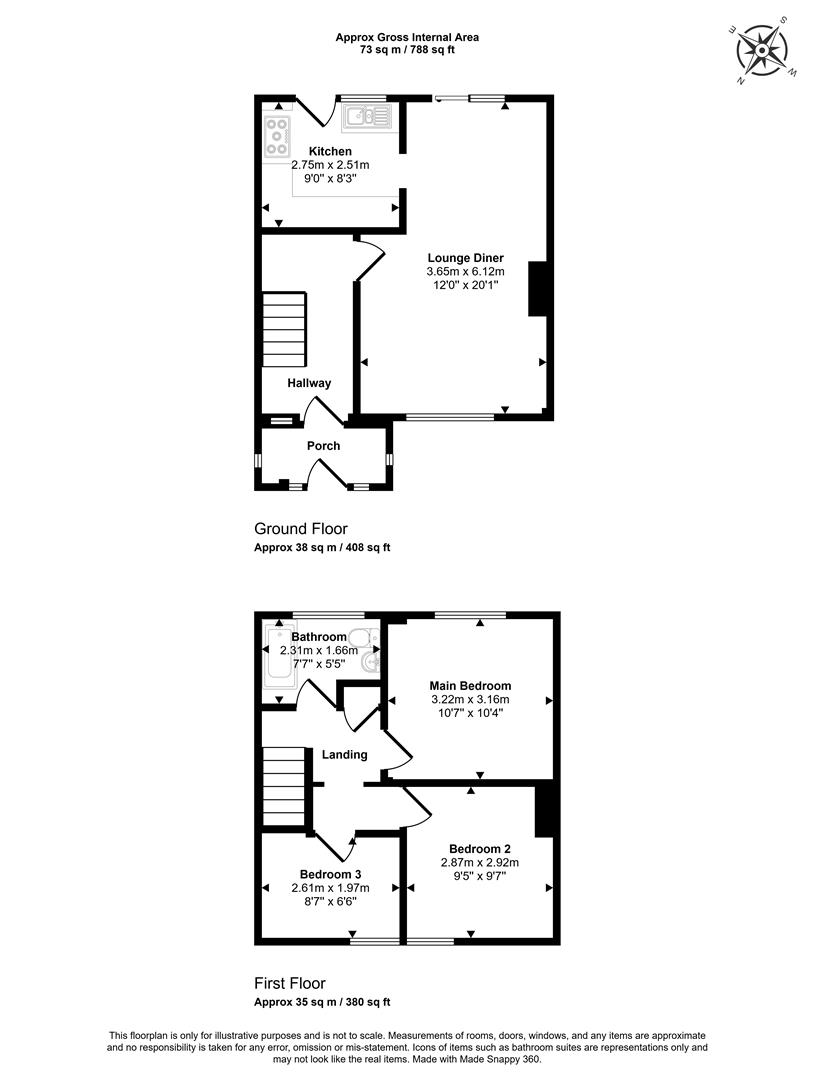 40, St. Aldhelms Road, Sherborne floorplan