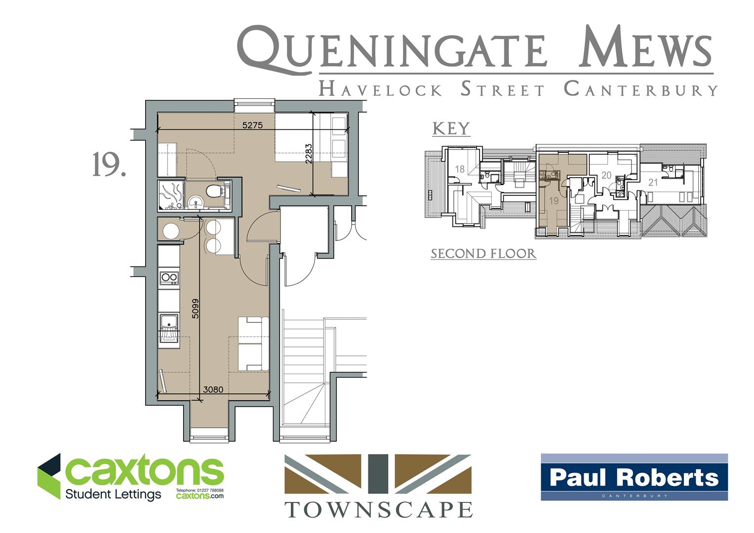 19, Queningate Mews, Canterbury floorplan