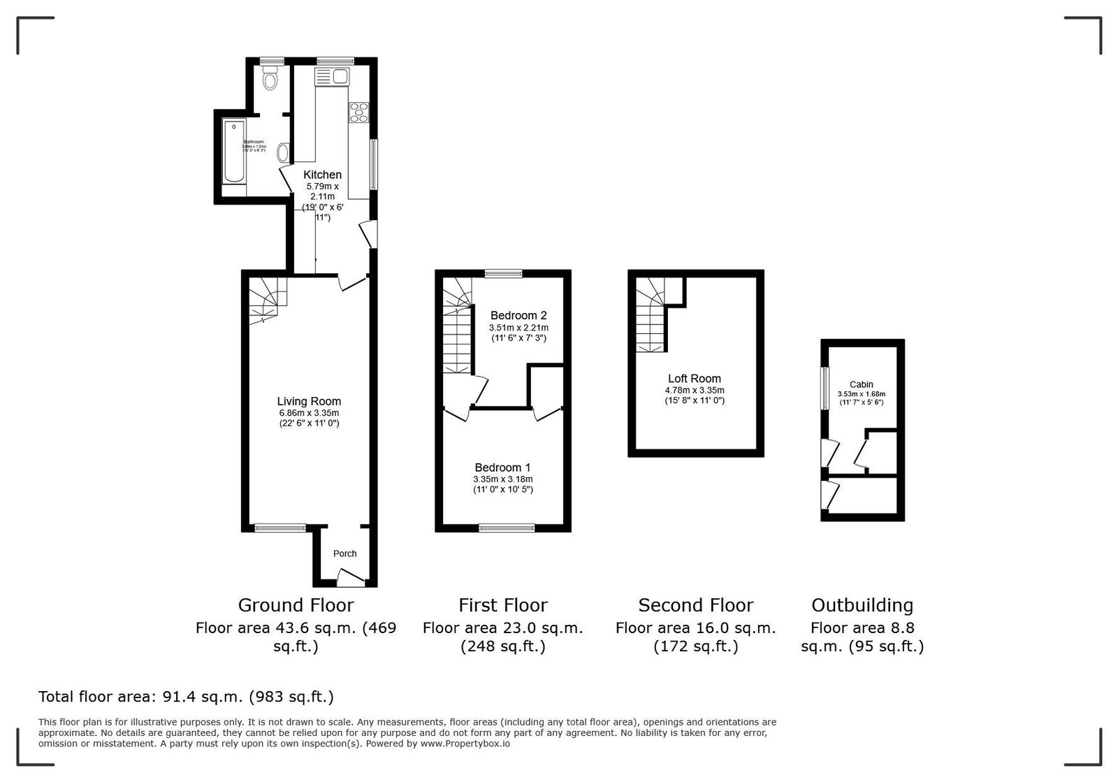 37, St. Leonards Road, Horsham floorplan