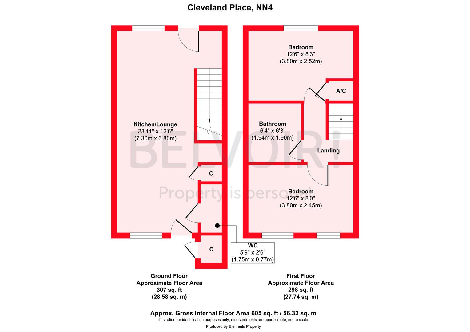 7, Cleveland Place, Northampton floorplan