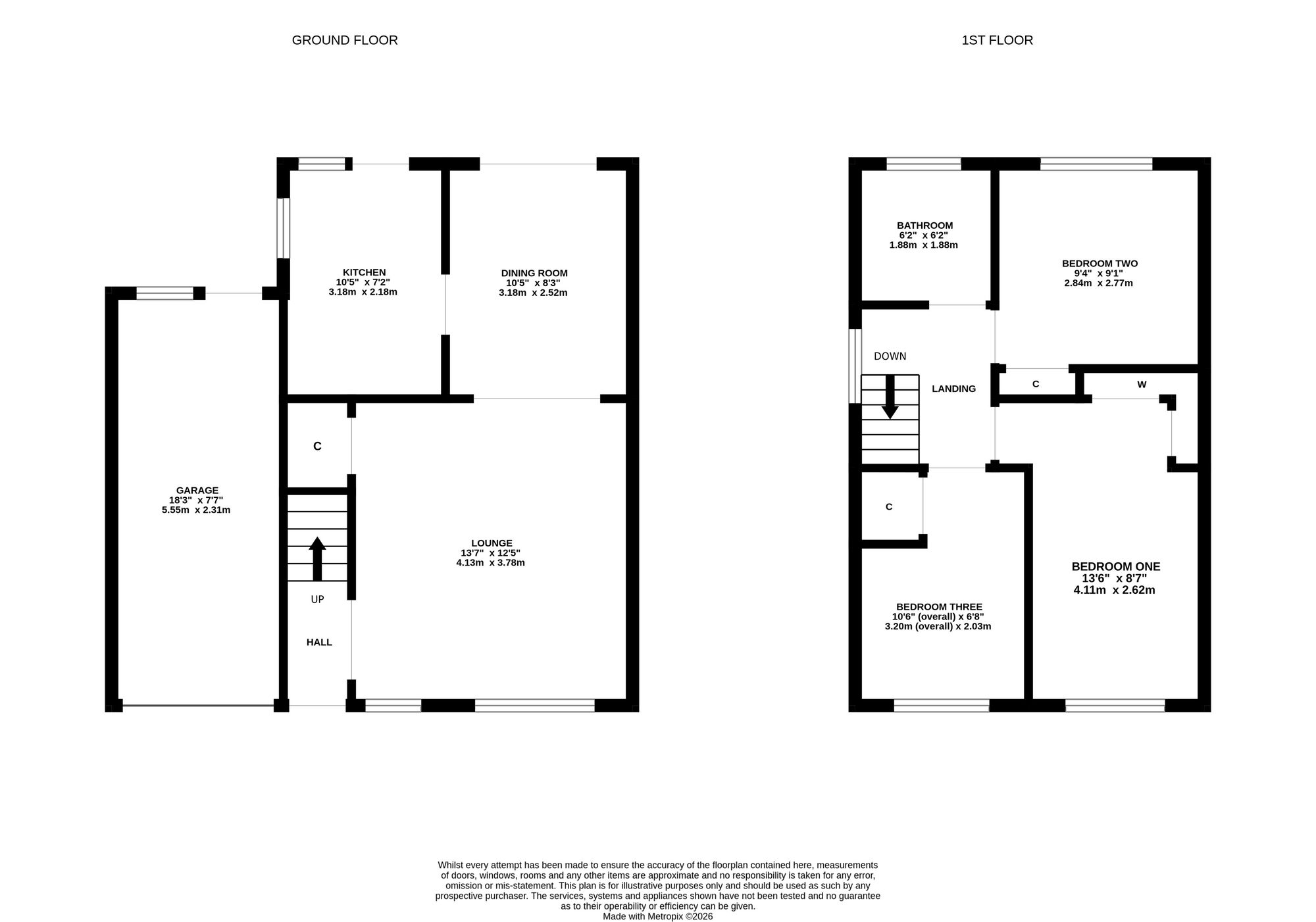 8 Cavalier Close, Southampton floorplan