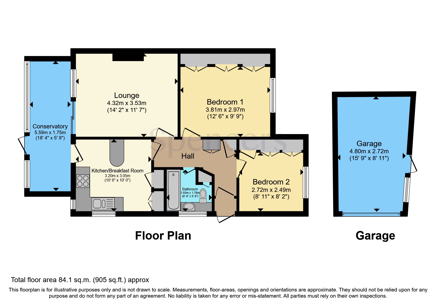 Willow Park Drive, Wigston LE18, 2 bedroom bungalow for sale 64828474