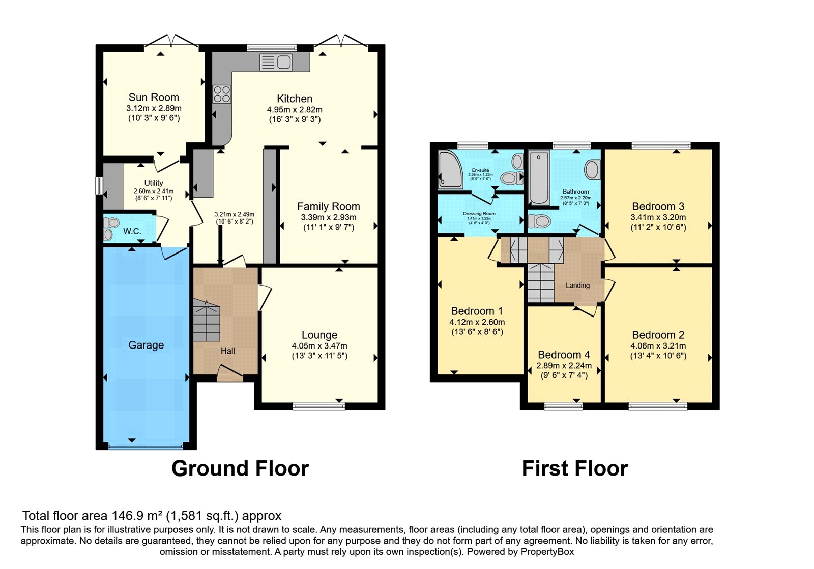 14, Moss Lane, Northwich floorplan