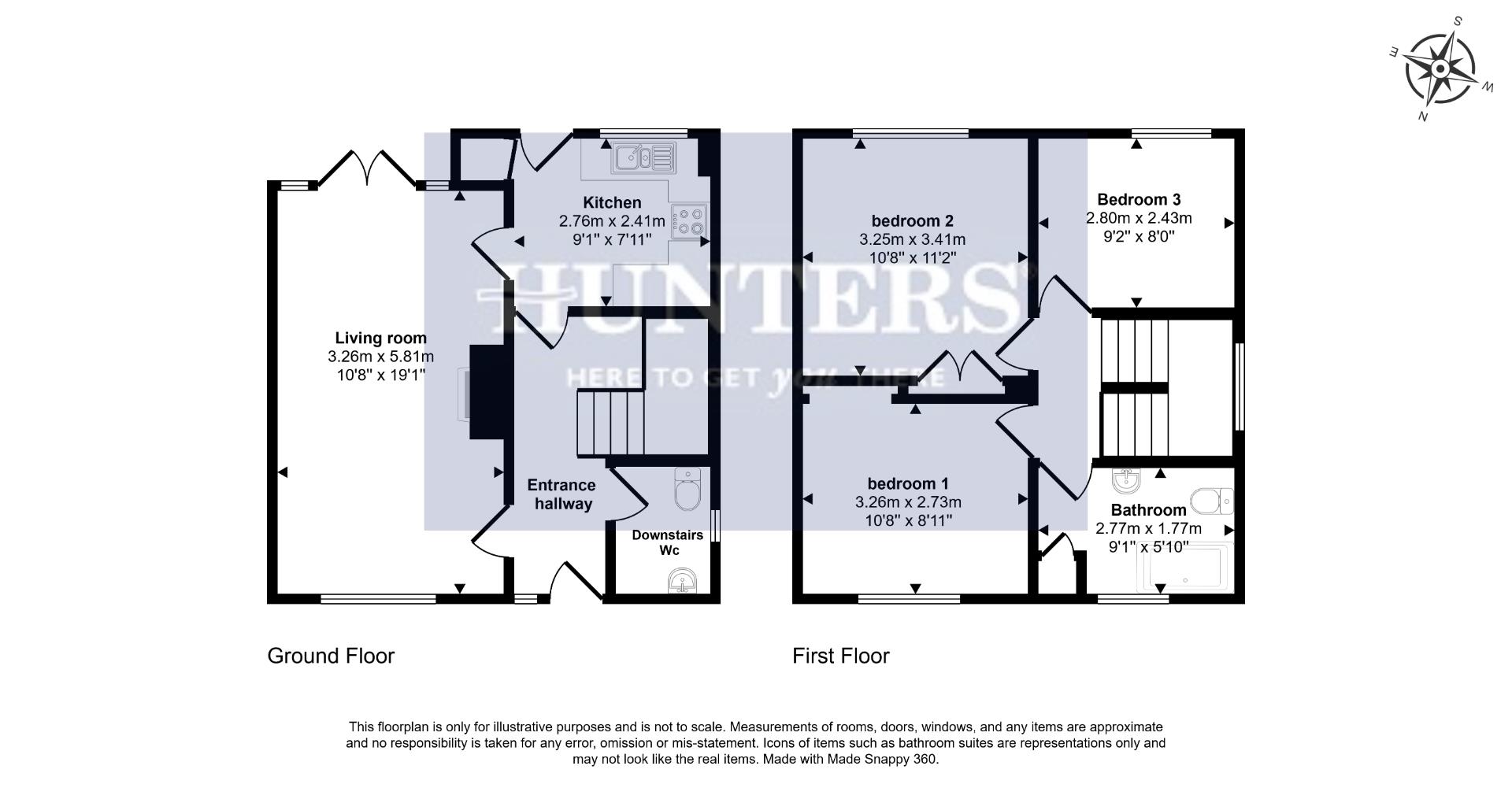 1532, Leeds Road, Bradford floorplan
