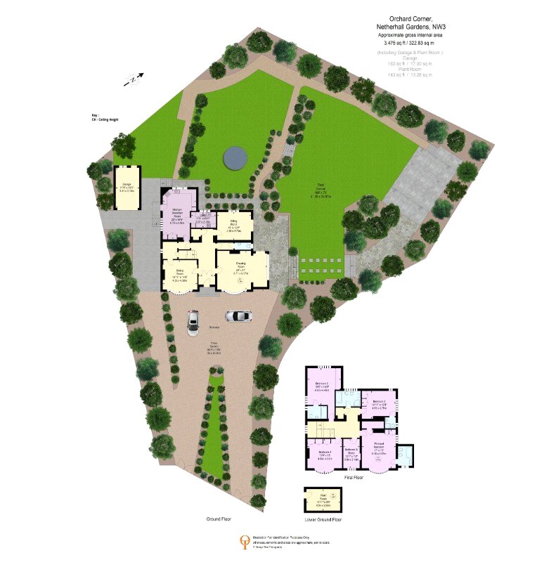 Netherhall Gardens, Hampstead, NW3 floorplan