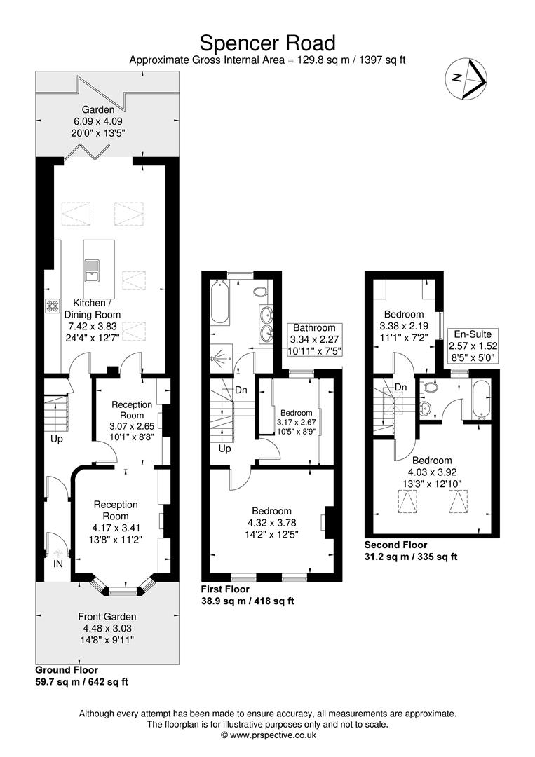 17, Spencer Road, London floorplan