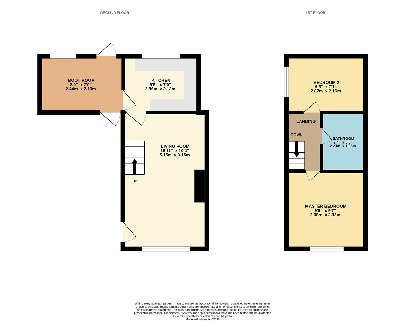 Cornerways 1, New Road, Uckfield floorplan