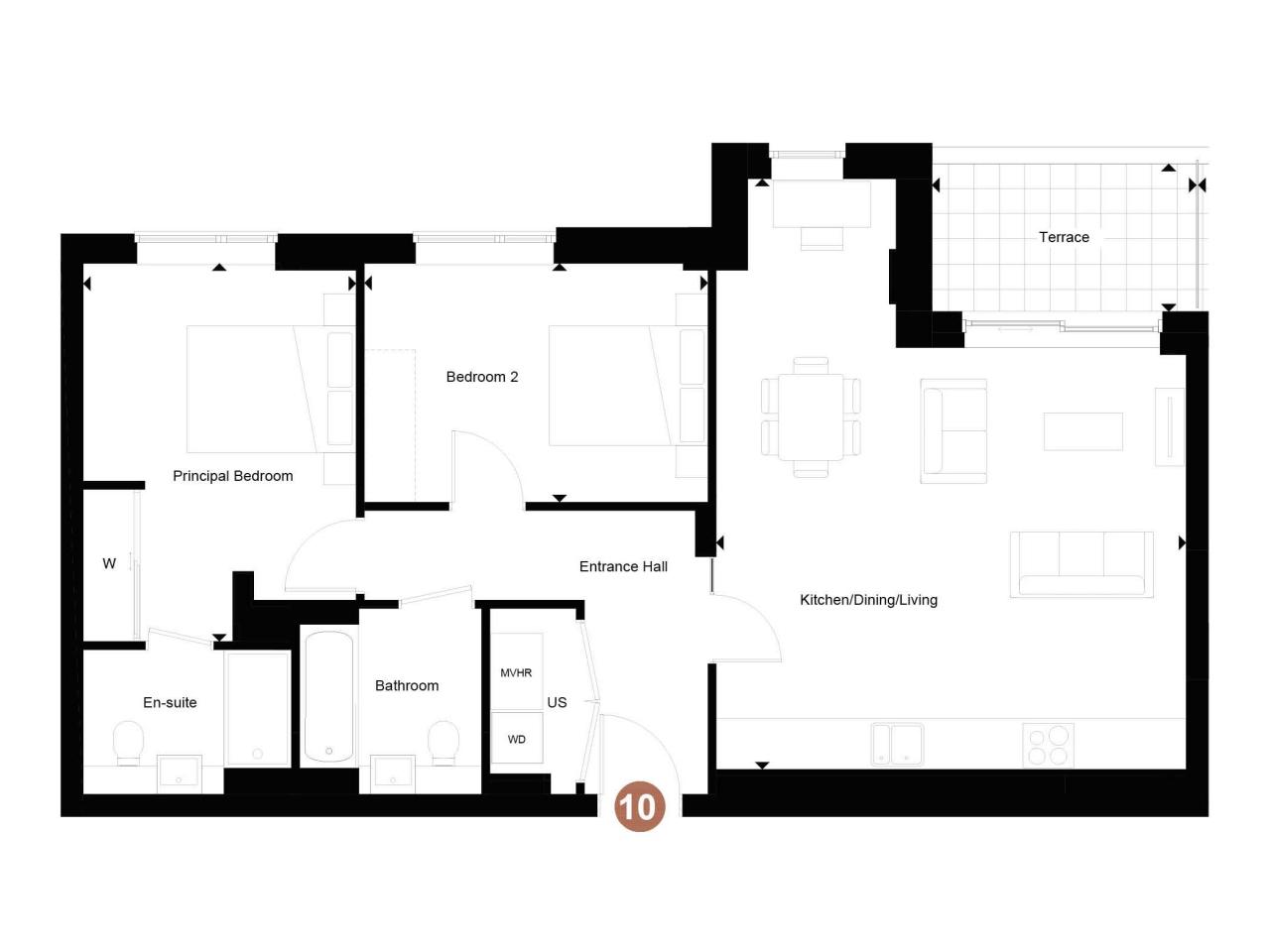College Road, Clifton floorplan