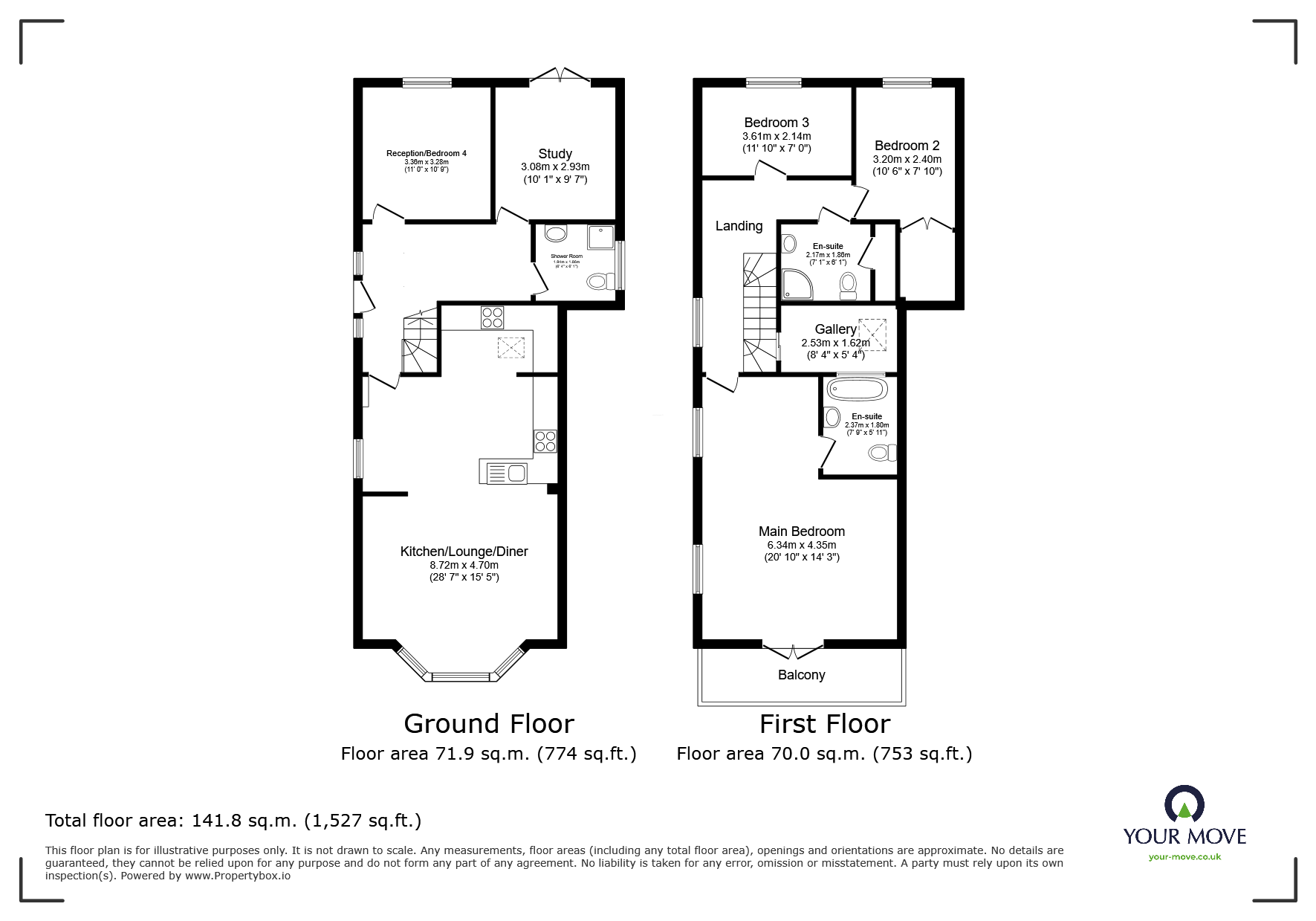 Ocean Beach,, Outram Road, Felpham floorplan