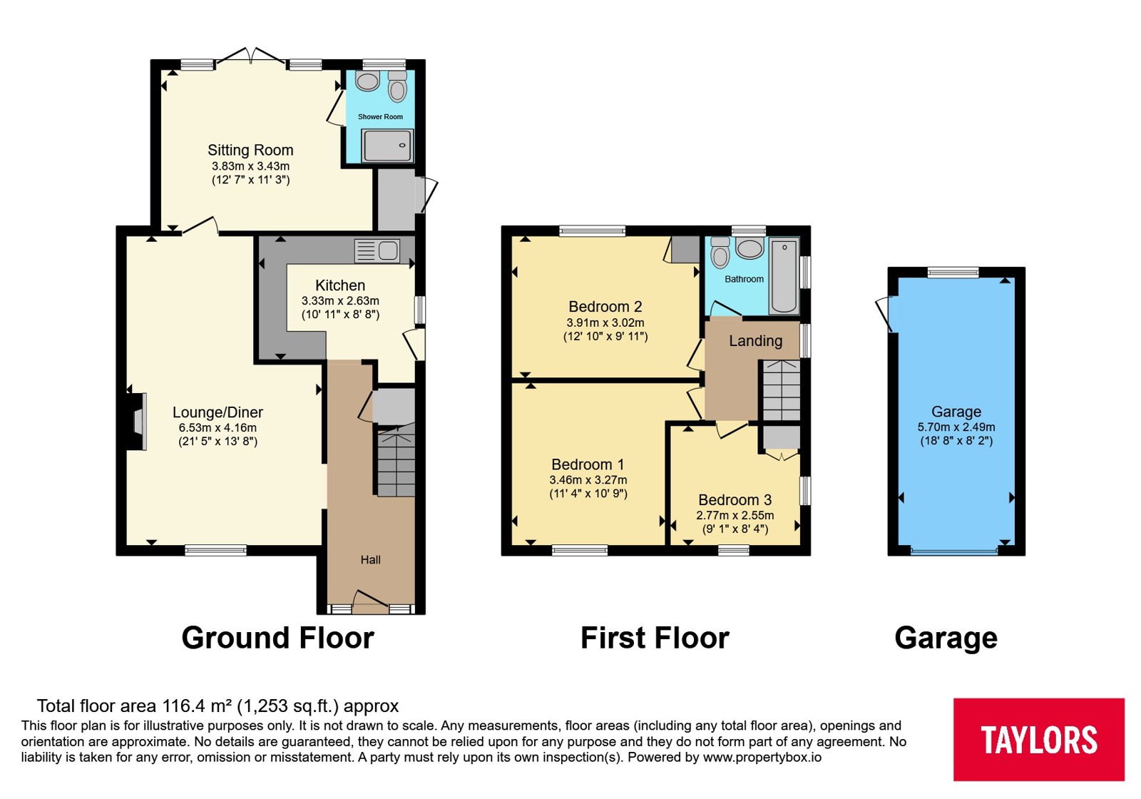 35, Aspen Avenue, Bedfordshire floorplan