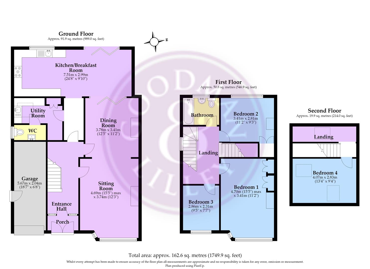48, Arbutus Drive, Coombe Dingle floorplan