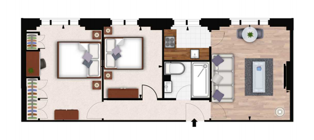 2 Bedrooms Flat to rent in Hill Street, London W1J