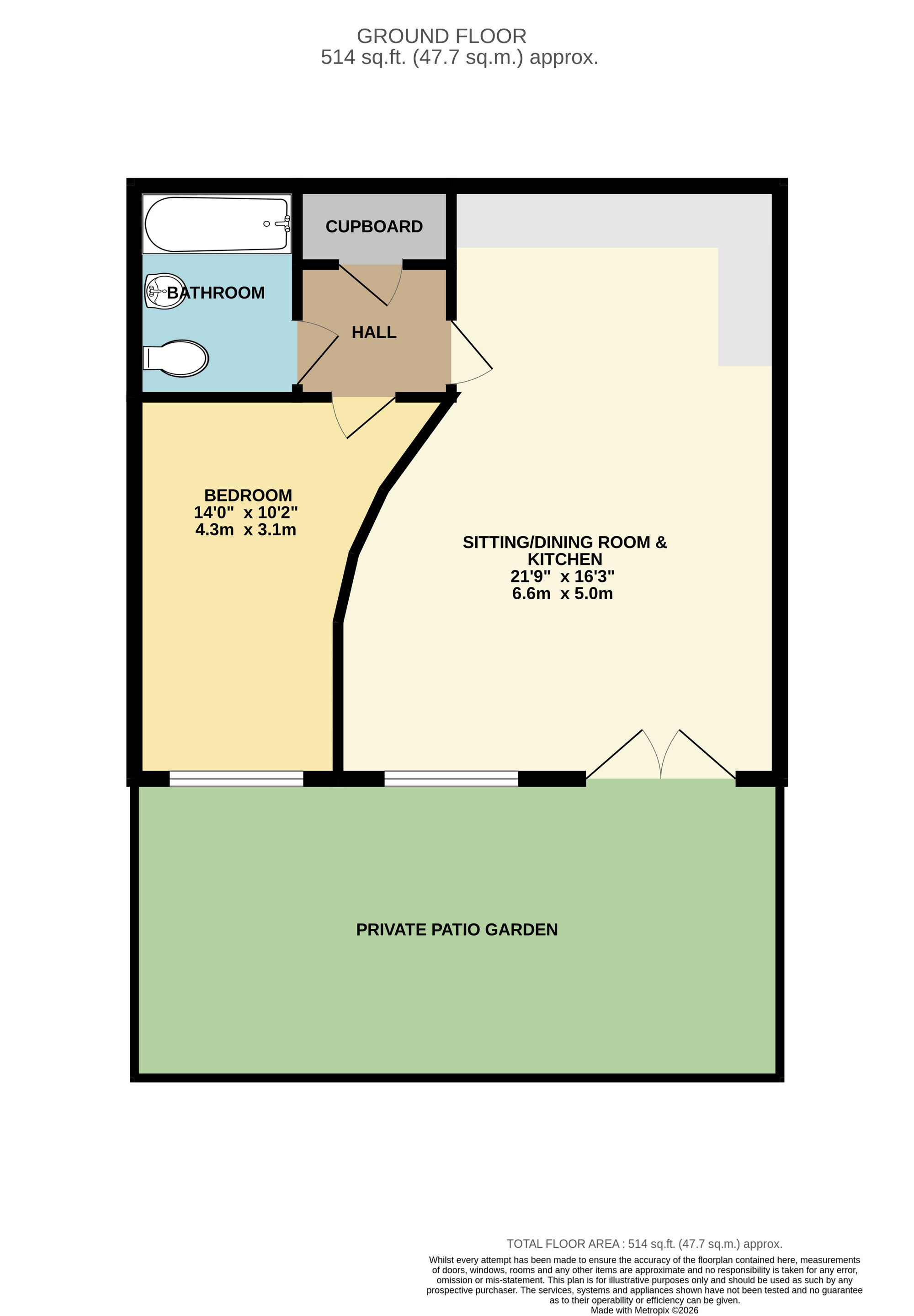 11 Whitfield Mill Meadow Road, Bradford floorplan
