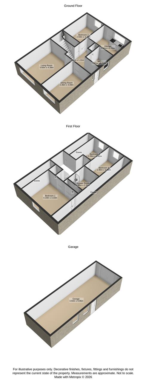 7, Woodlands Park, Livingston floorplan