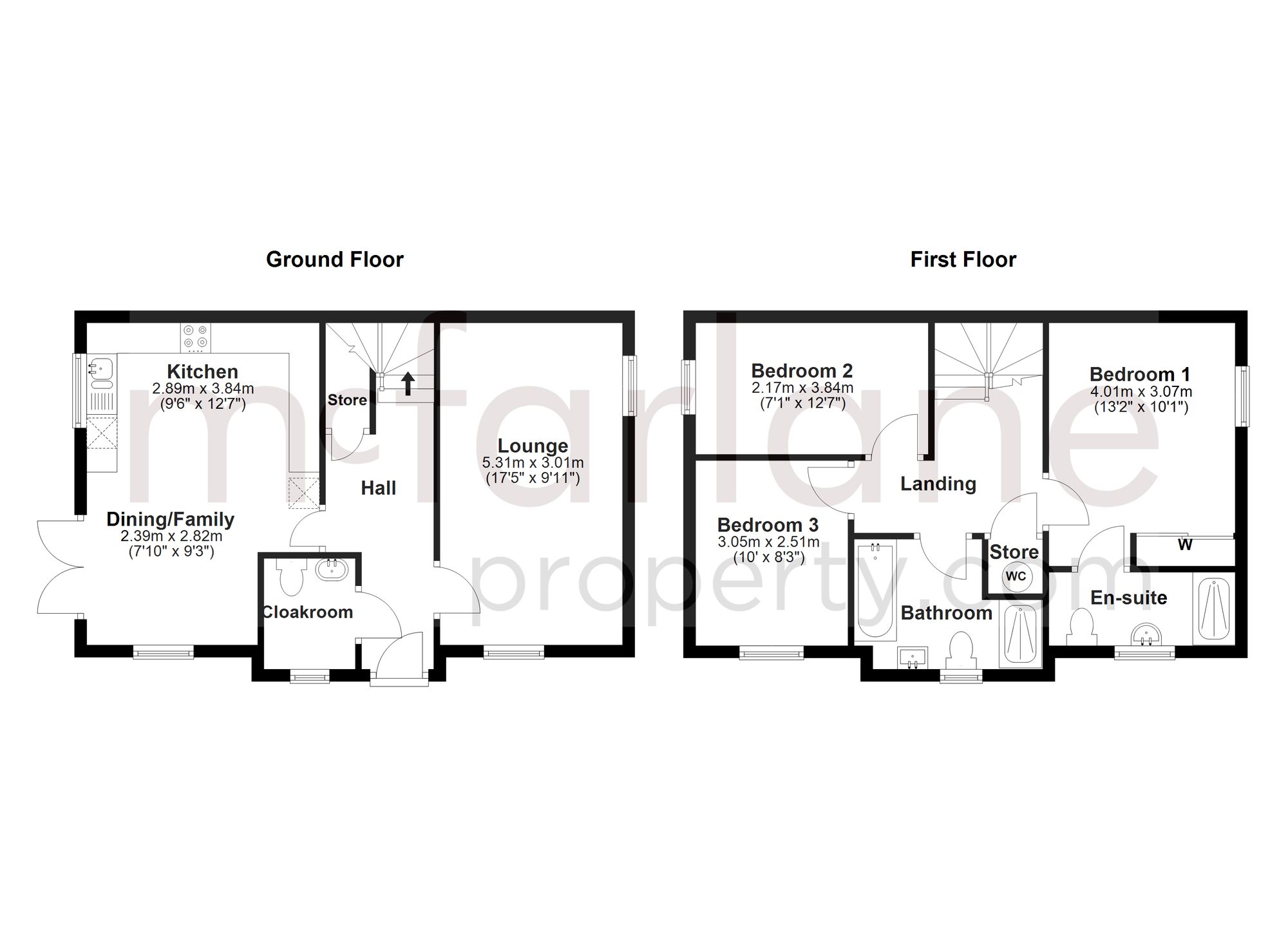 Plot 5 Meadowvale, Calne Road, Lyneham floorplan