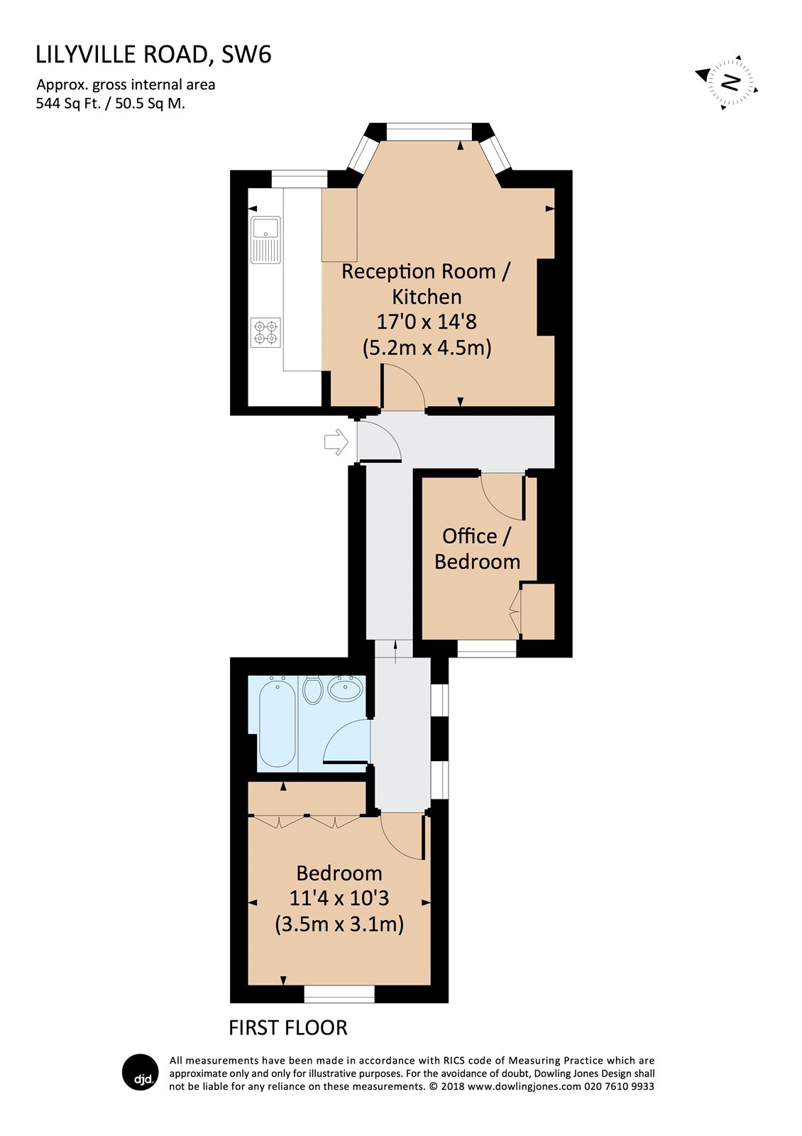 2 Bedrooms Flat for sale in Lilyville Road, London SW6