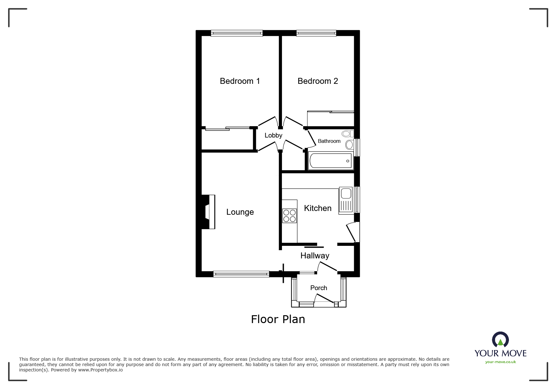 50, Oldcroft, Shropshire floorplan