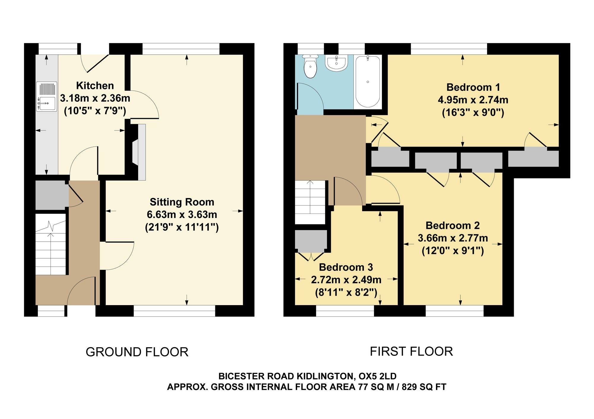 39 Bicester Road, Kidlington floorplan