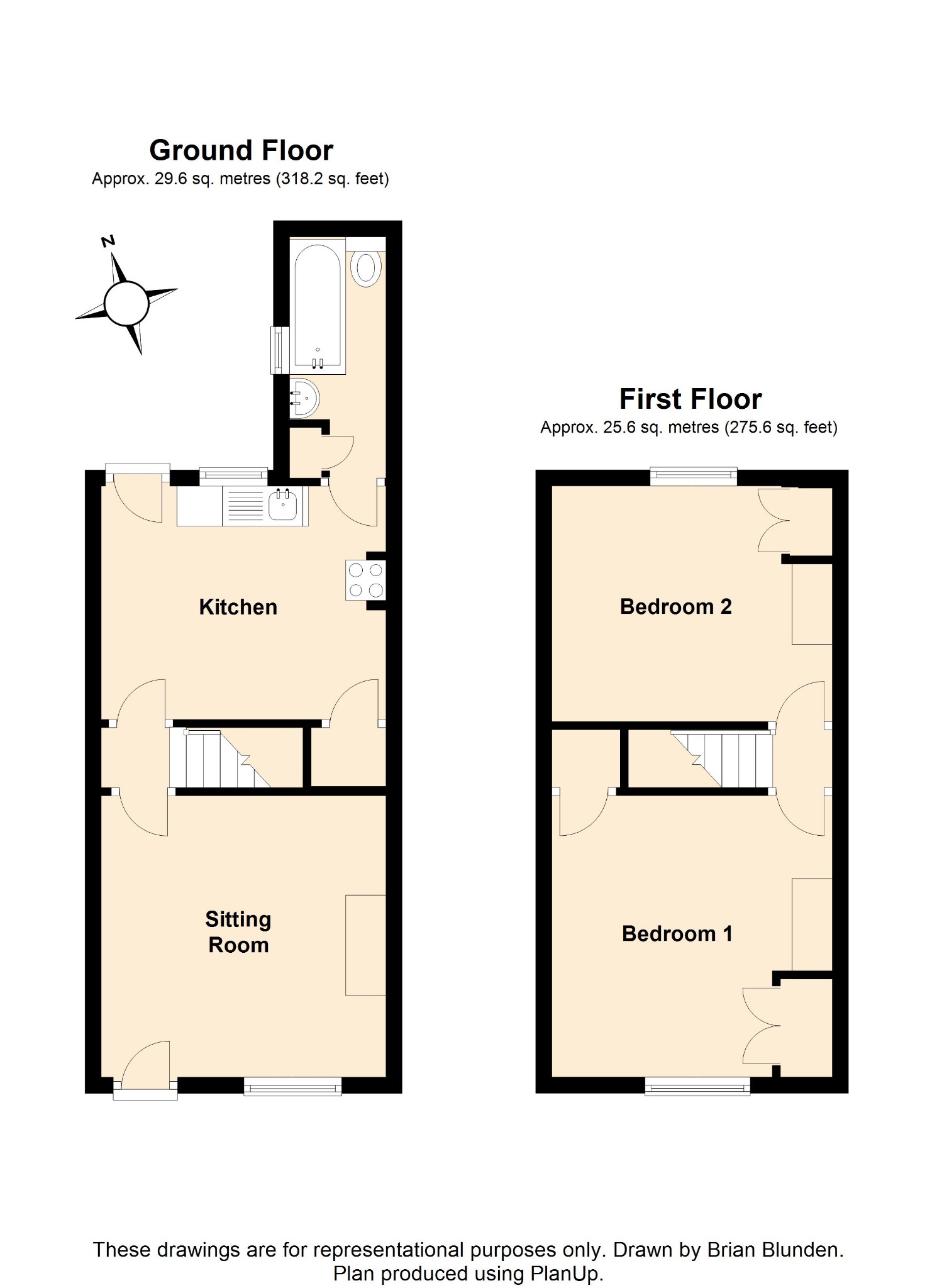 2 Bedrooms Terraced house for sale in Agate Lane, Horsham RH12