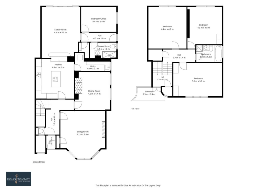 25, Arthur Avenue, Airdrie floorplan