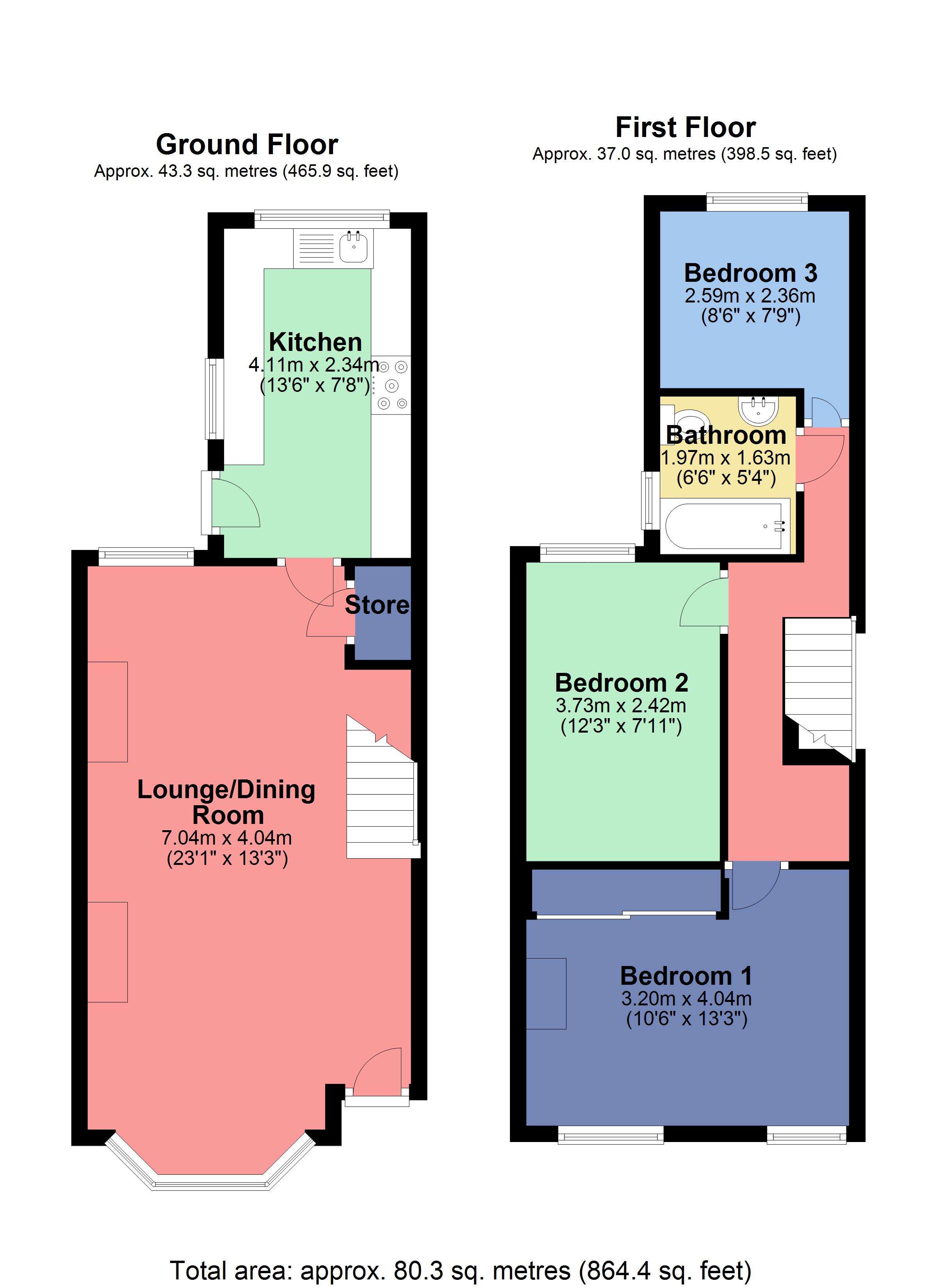 3 Bedrooms Terraced house for sale in Sandringham Road, Watford, Hertfordshire WD24