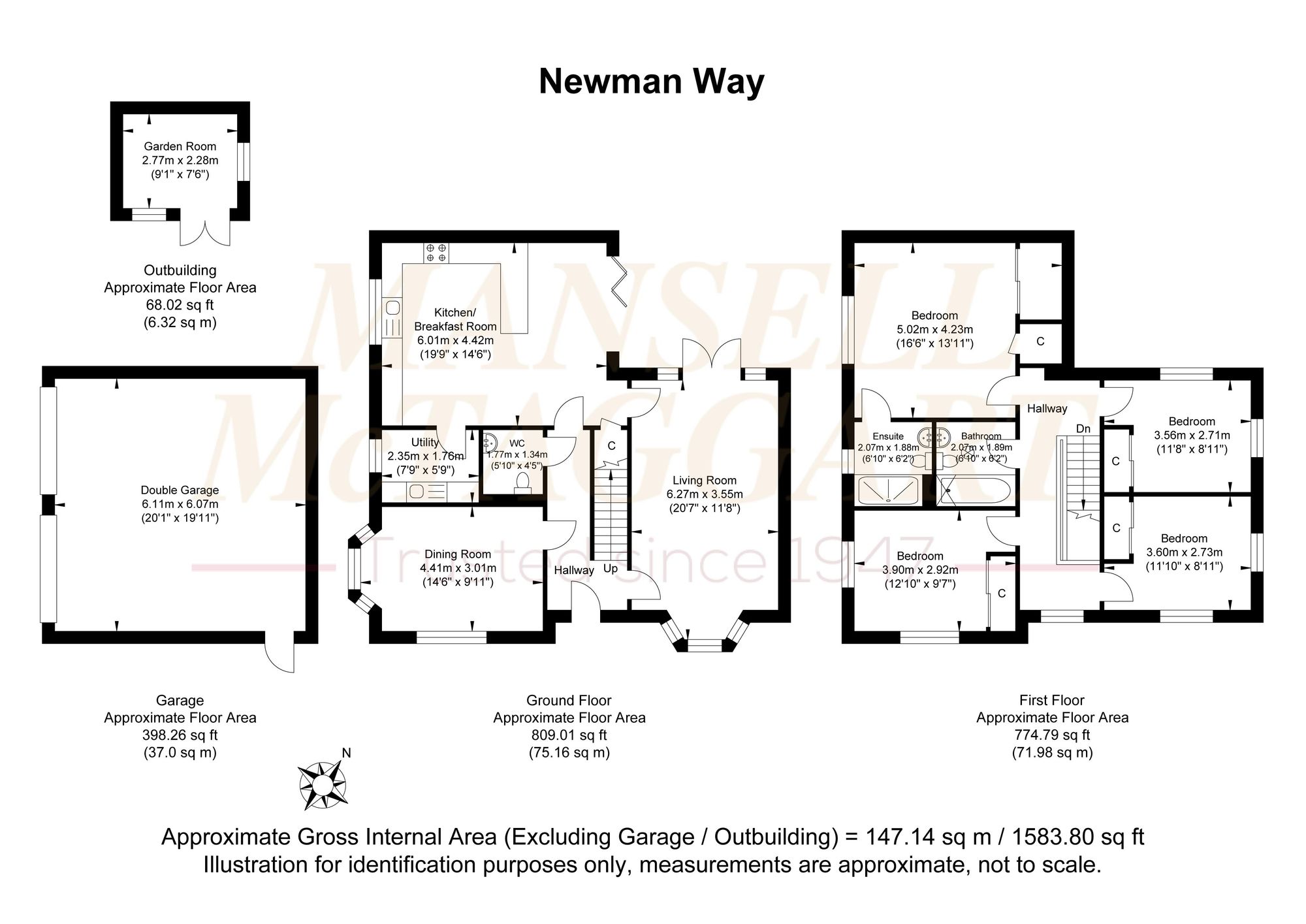 25 Newman Way, Billingshurst floorplan